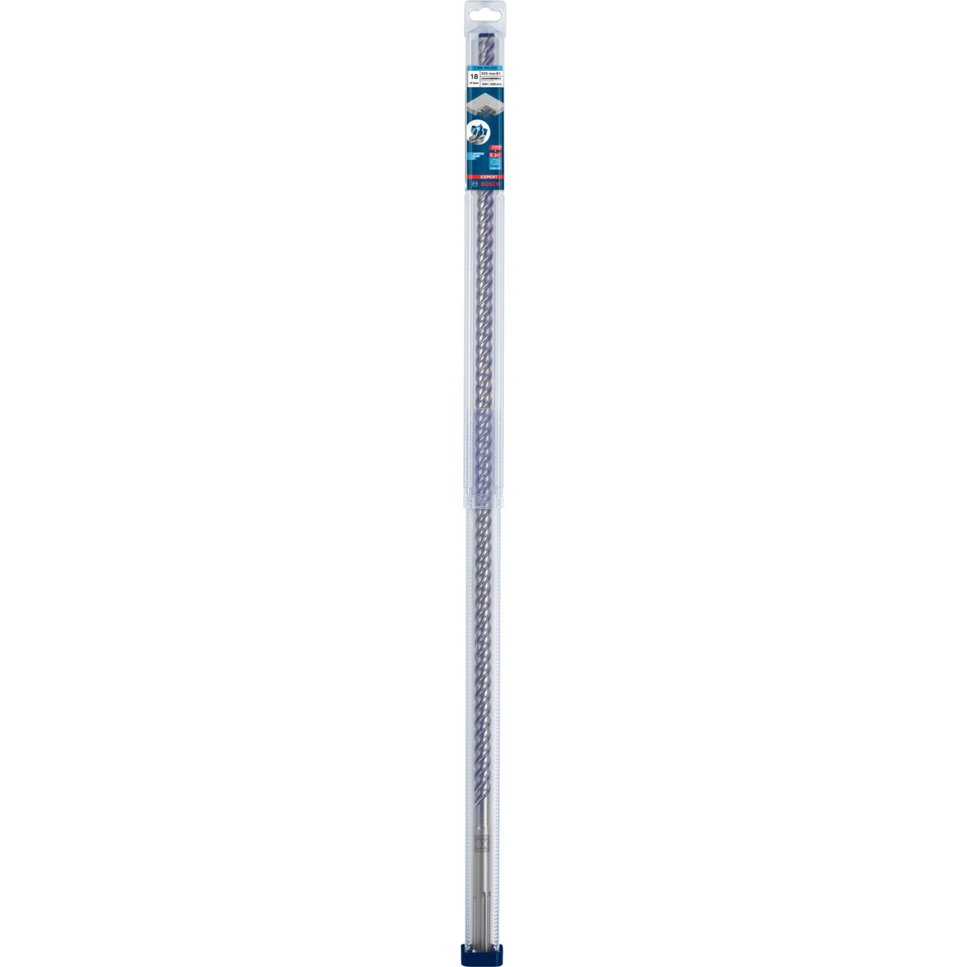 Expert Hammerbohrer SDS-max-8X, Ø 18mm Expert Hammerbohrer SDS-max-8X, Ø 18mm von Bosch