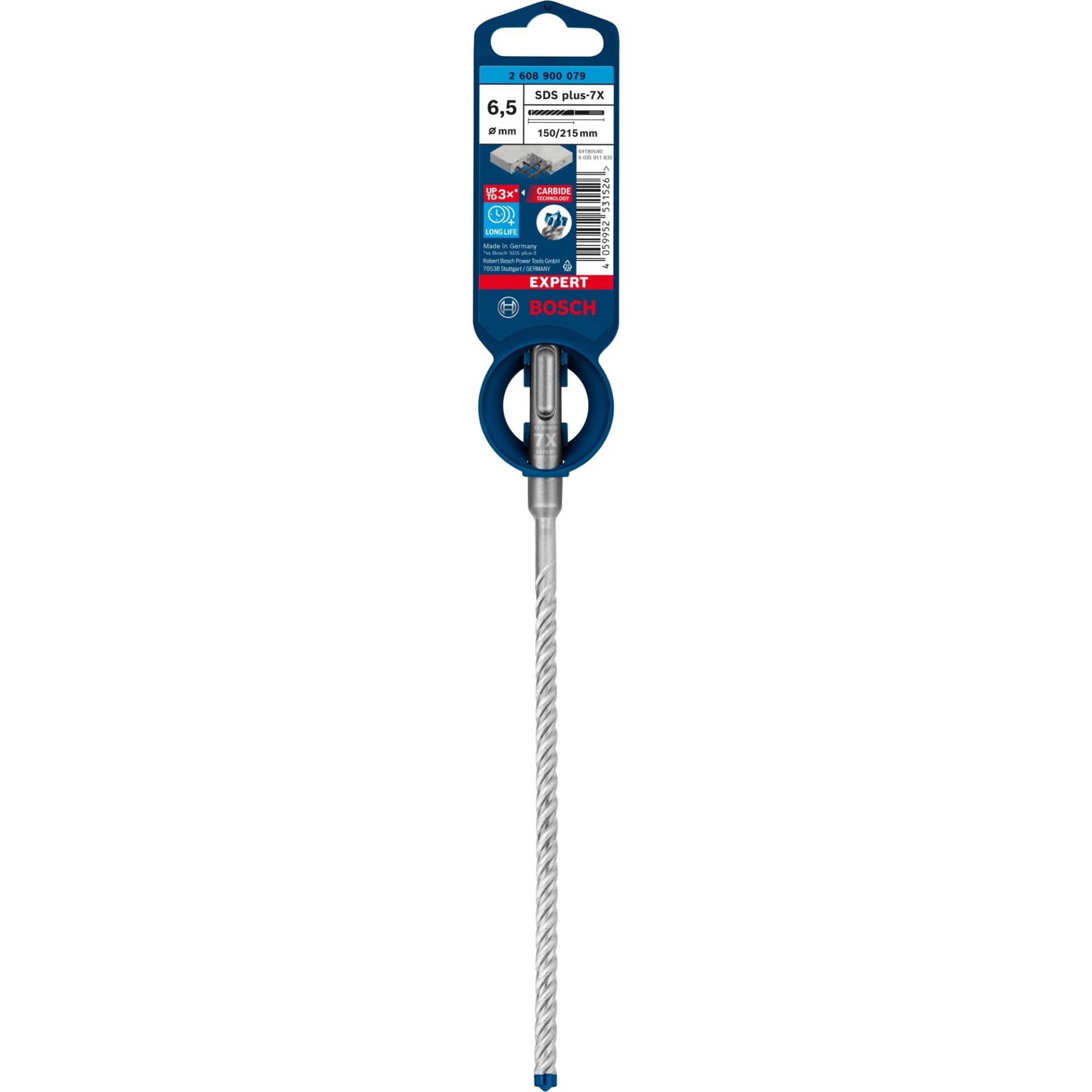 Expert Hammerbohrer SDS-plus-7X, Ø 6,5mm Expert Hammerbohrer SDS-plus-7X, Ø 6,5mm von Bosch