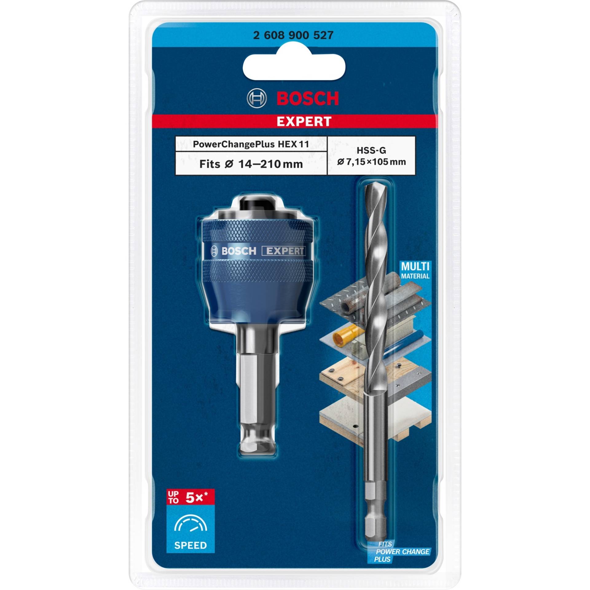 Expert Power Change Plus Adapter, Hex 11mm Expert Power Change Plus Adapter, Hex 11mm von Bosch