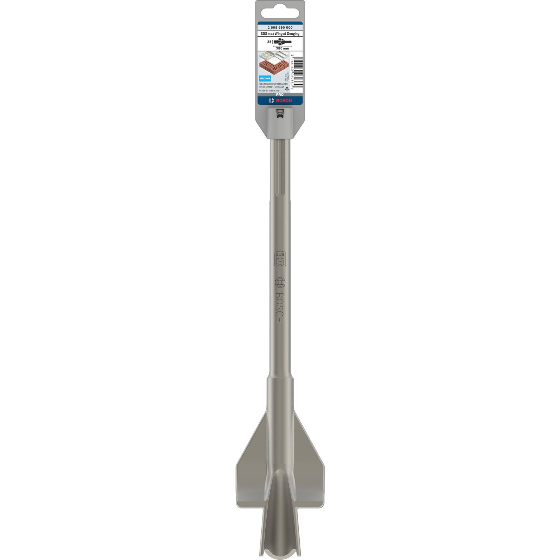 PRO SDS max Flügelmeißel Winged Gouging, 35mm x 380mm PRO SDS max Flügelmeißel Winged Gouging, 35mm x 380mm von Bosch