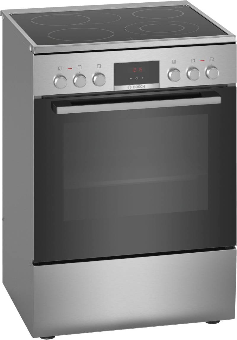 HKR39C250 Elektroherd mit Glaskeramikfeld edelstahl / A von Bosch