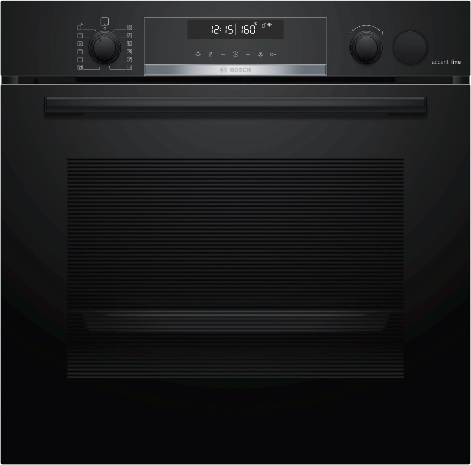 HRG4385B6 Einbaubackofen vulkan schwarz / A HRG4385B6 Einbaubackofen vulkan schwarz / A von Bosch