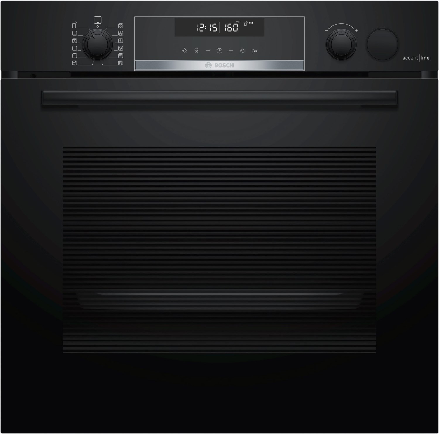 HRG4785B6 Einbaubackofen vulkan schwarz / A HRG4785B6 Einbaubackofen vulkan schwarz / A von Bosch