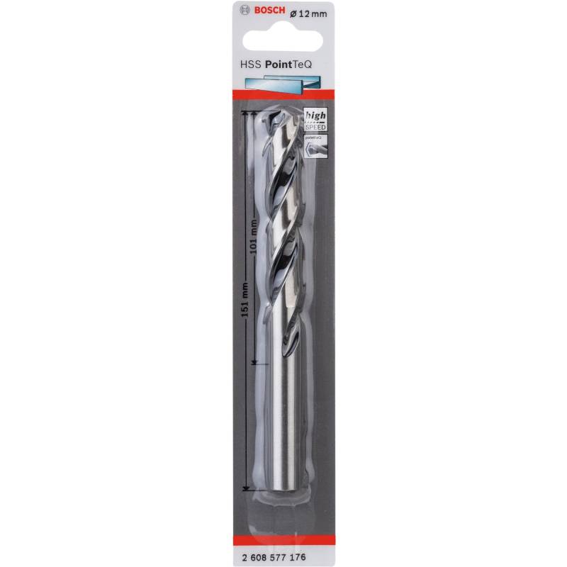 HSS-Spiralbohrer PointTeQ, Ø 12mm von Bosch