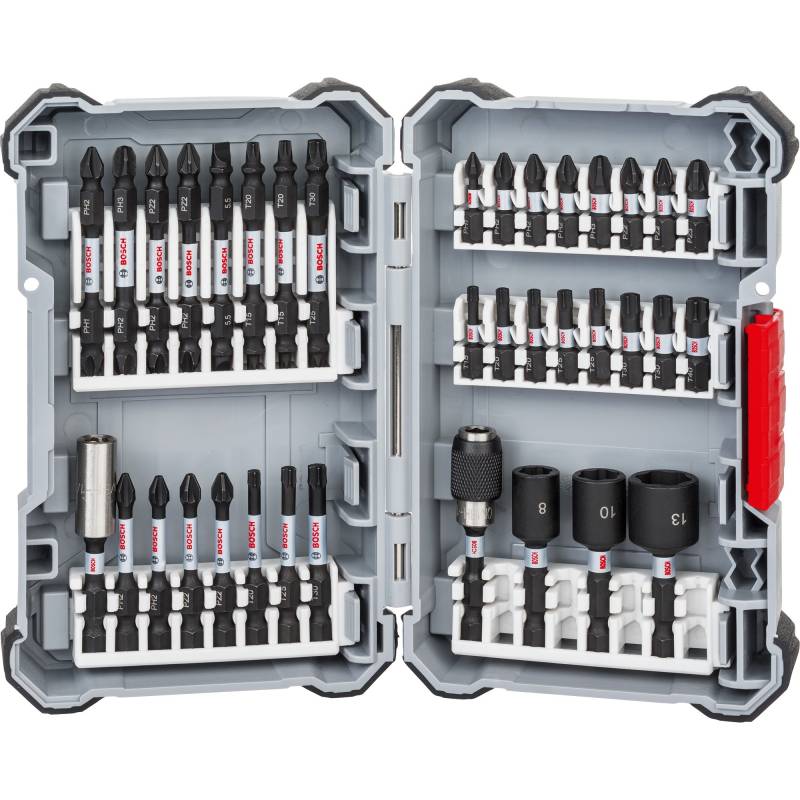 Impact Control Bit-Set Professional, 1/4", 36-teilig, Bit-Satz von Bosch