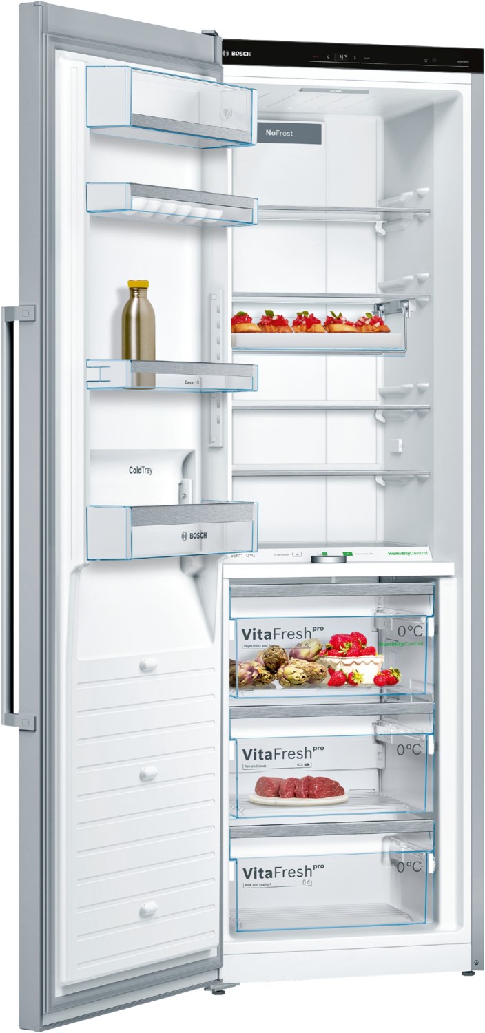 KSF36PIDP Standkühlschrank edelstahl/cleansteel / D von Bosch