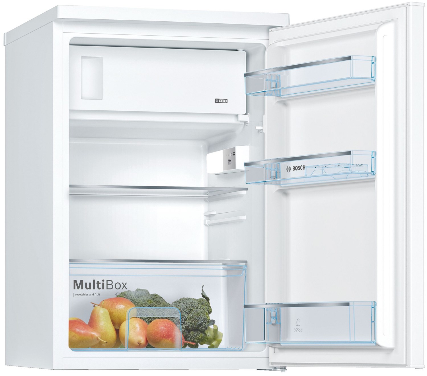 KTL15NWEA Tischkühlschrank mit Gefrierfach weiss / E von Bosch