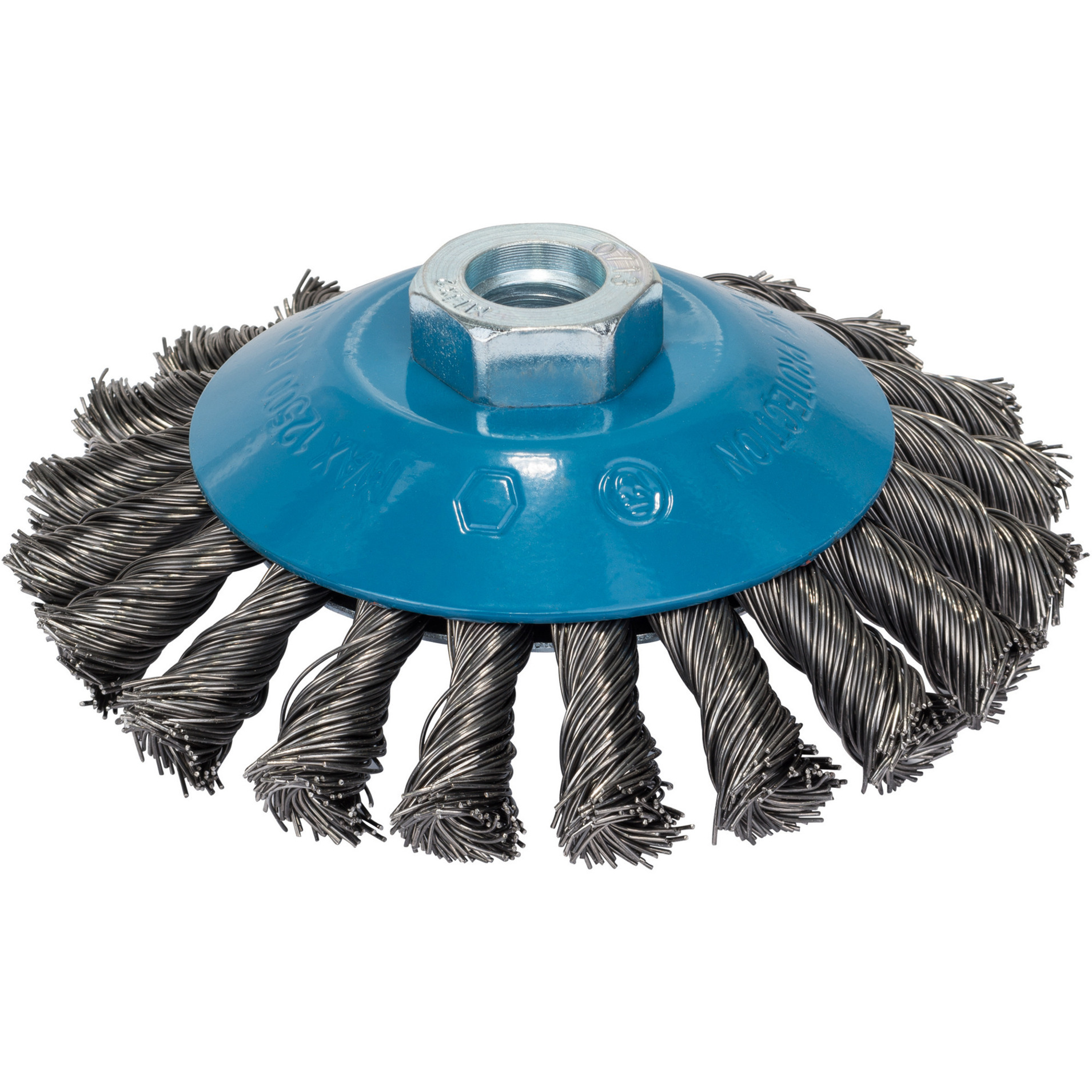 Kegelbürste Heavy for Metal, Ø 115mm, gezopft Kegelbürste Heavy for Metal, Ø 115mm, gezopft von Bosch