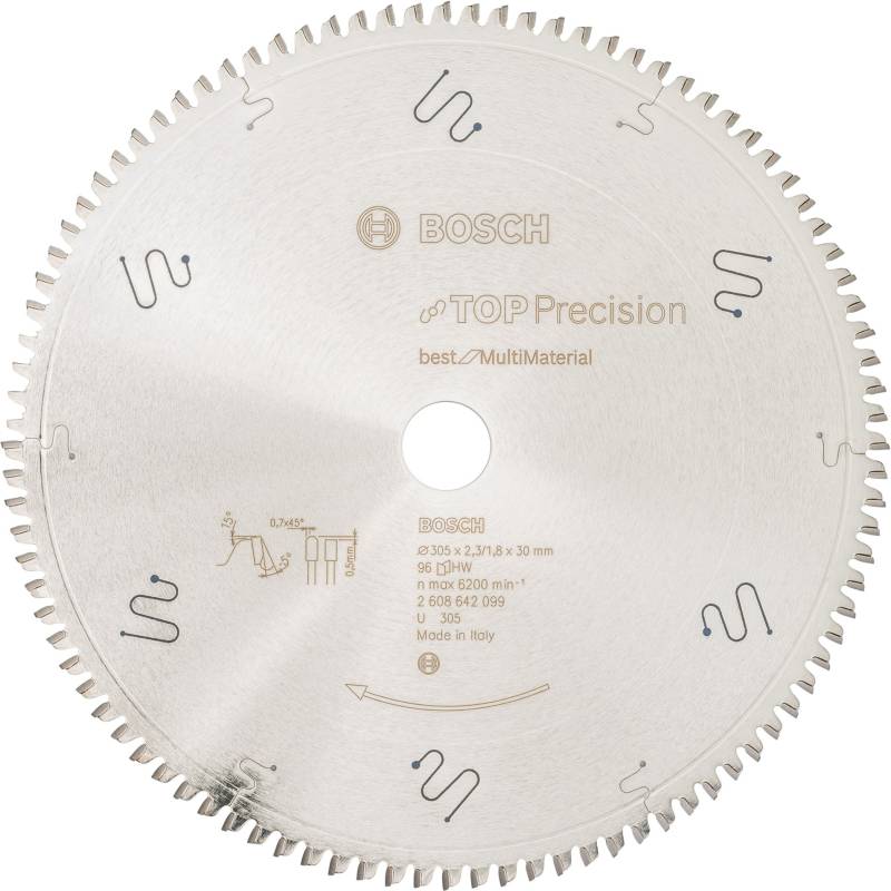 Kreissägeblatt Best for Multi Material, Ø 305mm, 96Z von Bosch