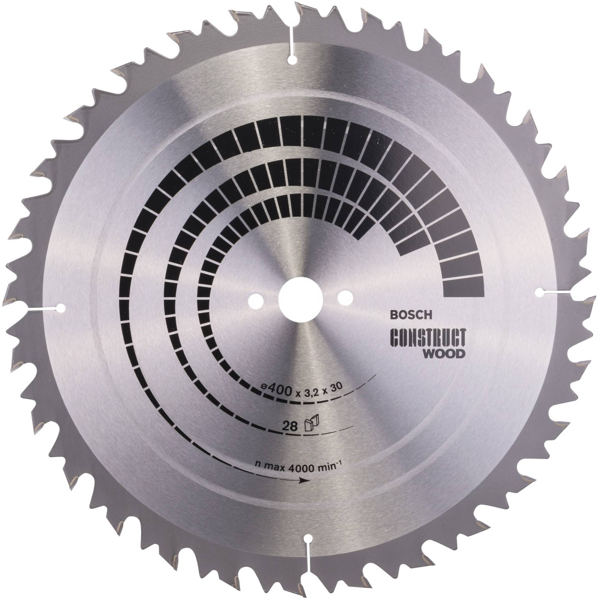 Kreissägeblatt Construct Wood, Ø 400mm, 28Z von Bosch