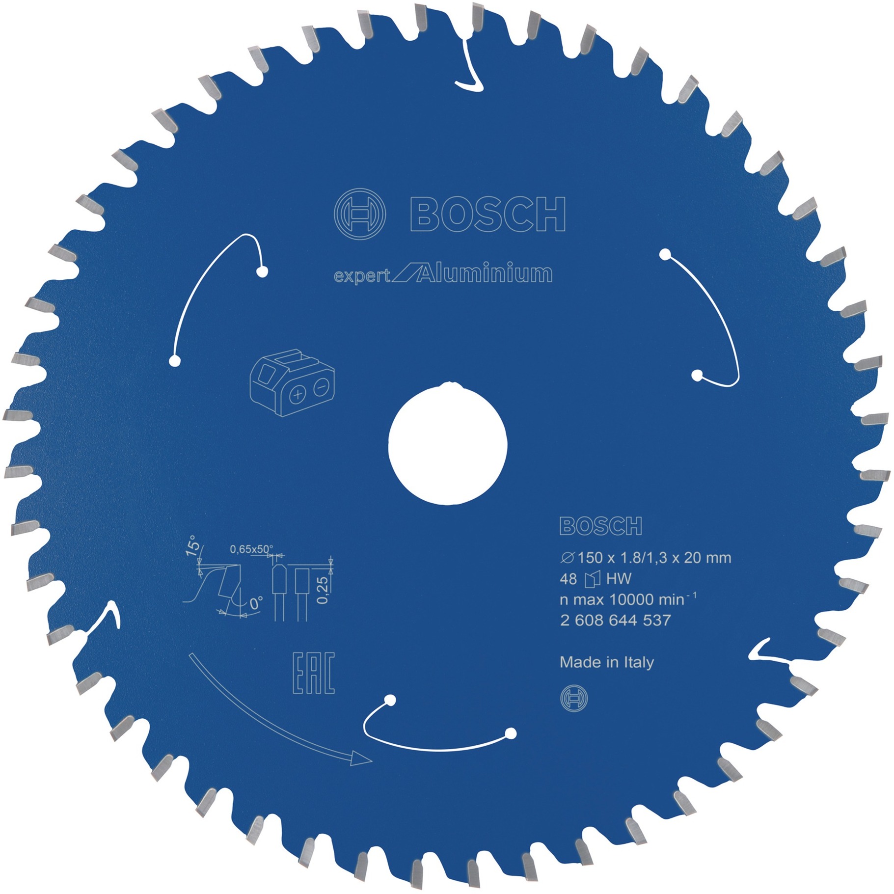 Kreissägeblatt Expert for Aluminium, Ø 150mm, 48Z Kreissägeblatt Expert for Aluminium, Ø 150mm, 48Z von Bosch
