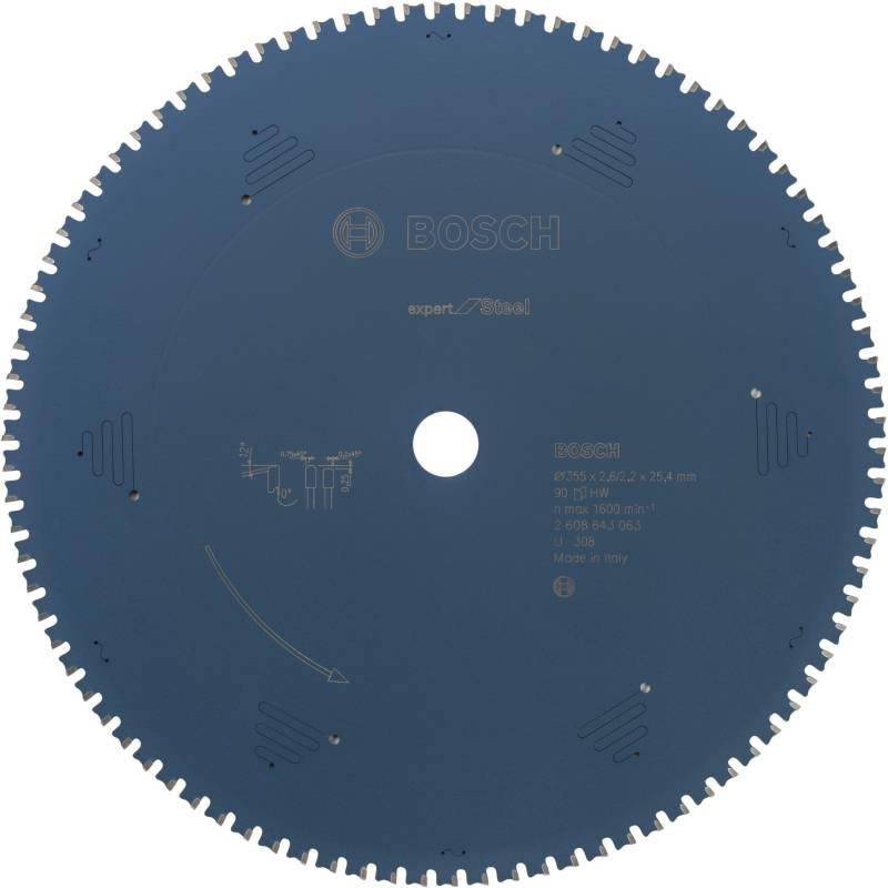 Kreissägeblatt Expert for Steel, Ø 355mm, 90Z von Bosch