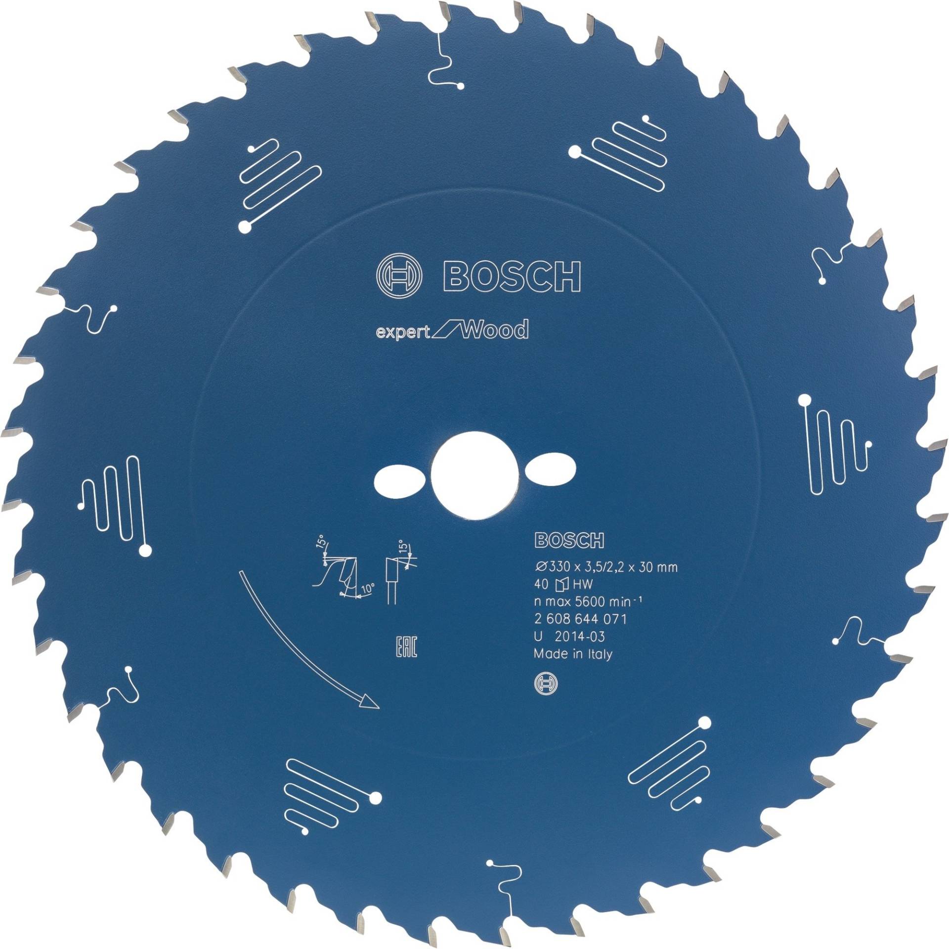 Kreissägeblatt Expert for Wood, Ø 165mm, 24Z Kreissägeblatt Expert for Wood, Ø 165mm, 24Z von Bosch