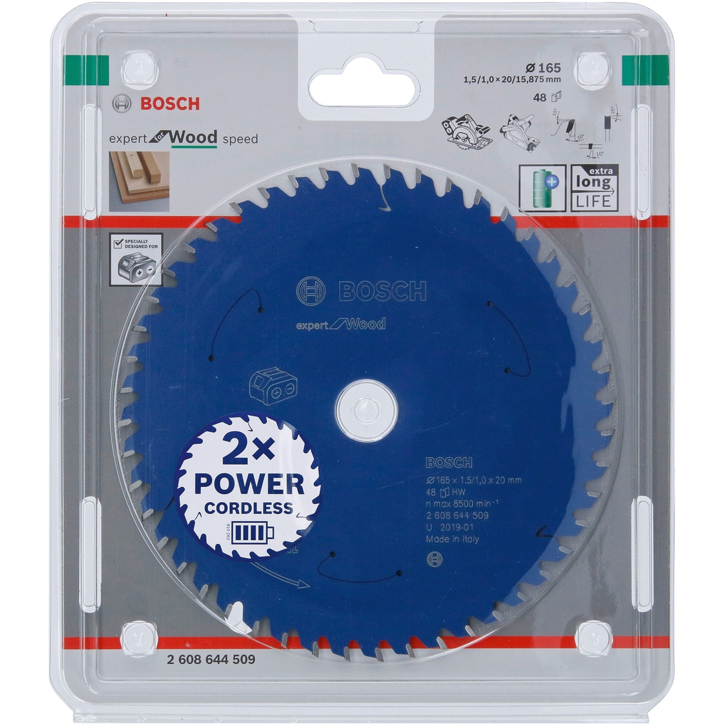 Kreissägeblatt Expert for Wood, Ø 165mm, 48Z Kreissägeblatt Expert for Wood, Ø 165mm, 48Z von Bosch