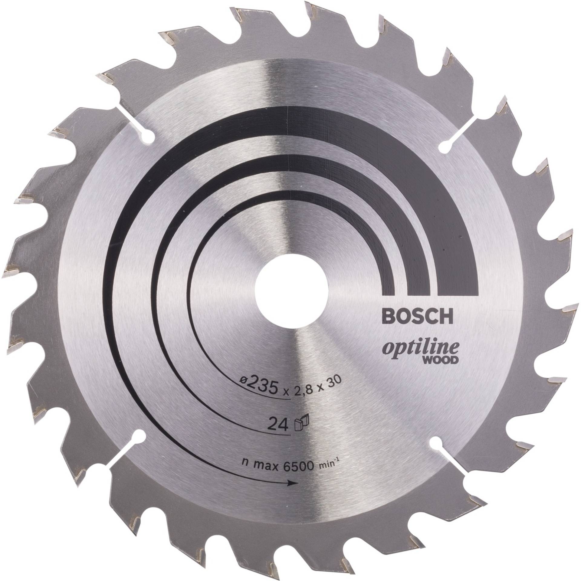 PRO Wood Kreissägeblatt, Ø 235mm, 24Z PRO Wood Kreissägeblatt, Ø 235mm, 24Z von Bosch
