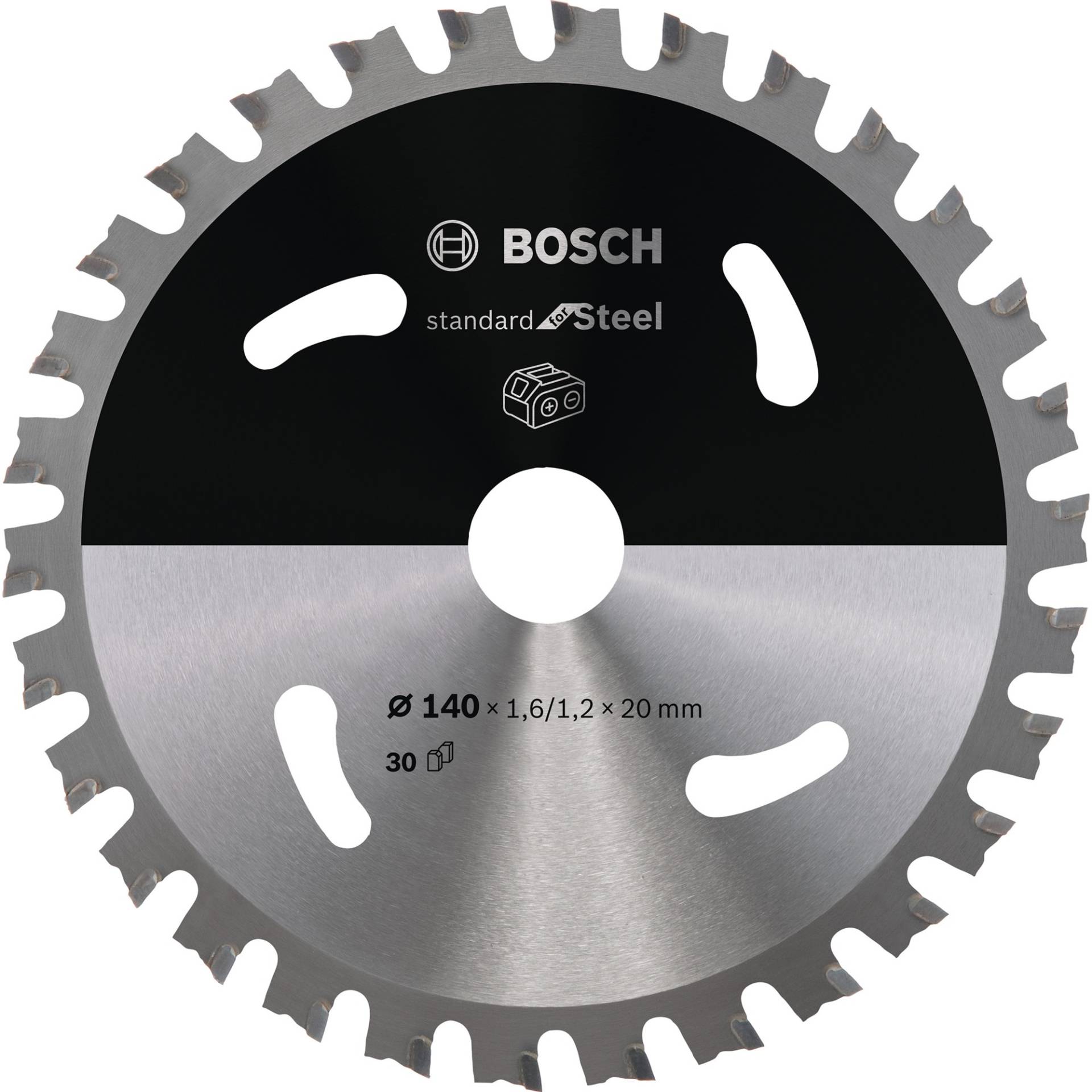 Kreissägeblatt Standard for Steel, Ø 140mm, 30Z von Bosch