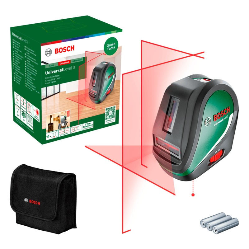 Kreuzlinienlaser UniversalLevel 3 von Bosch