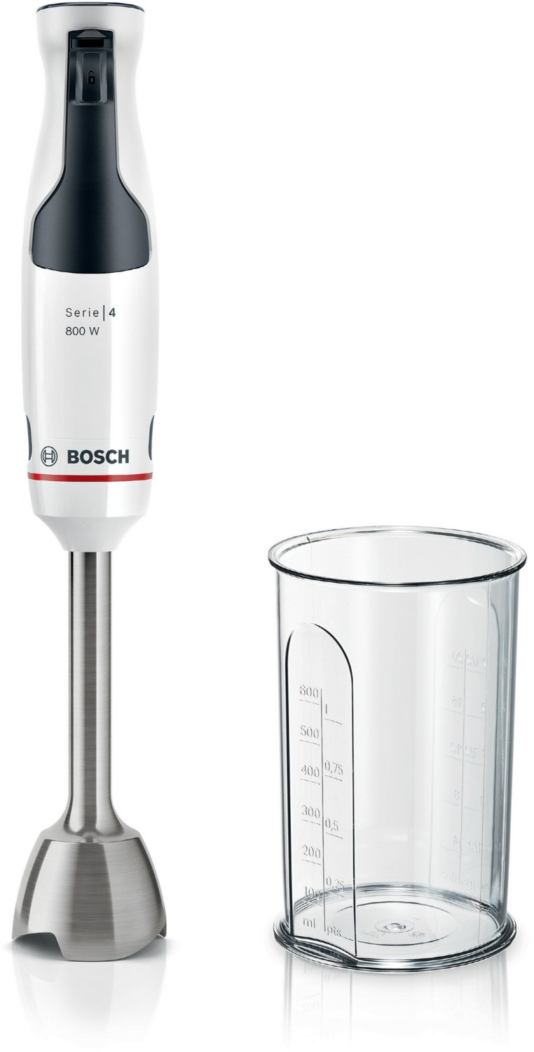 MSM4W410 Edelstahl-Stabmixer weiß von Bosch