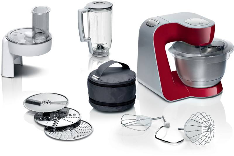 MUM58720 Küchenmaschine rot/silber von Bosch