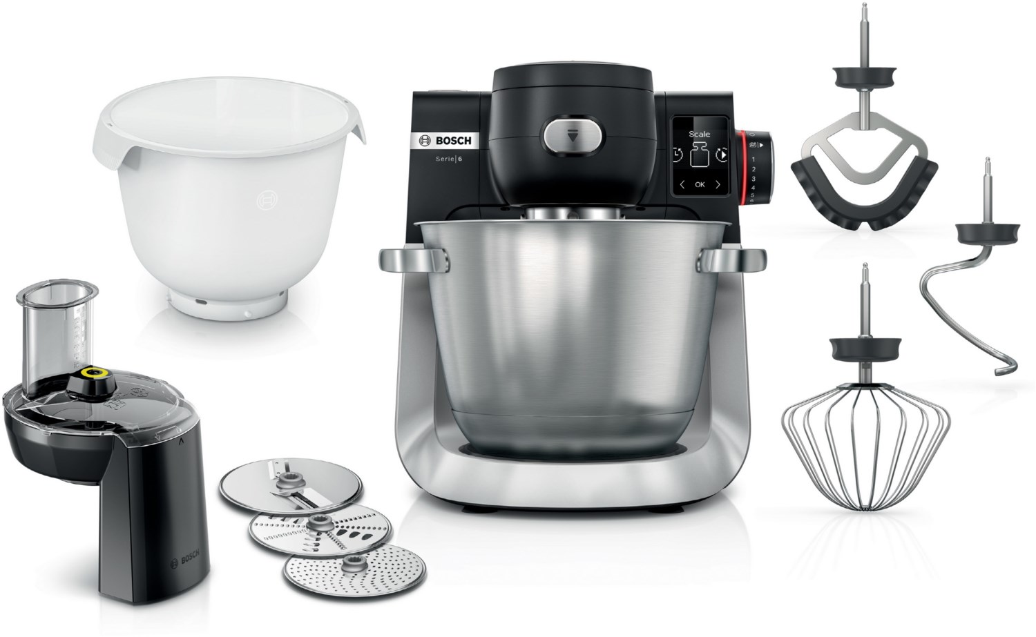 MUMS6ZS23D Küchenmaschine Jet black matt MUMS6ZS23D Küchenmaschine Jet black matt von Bosch