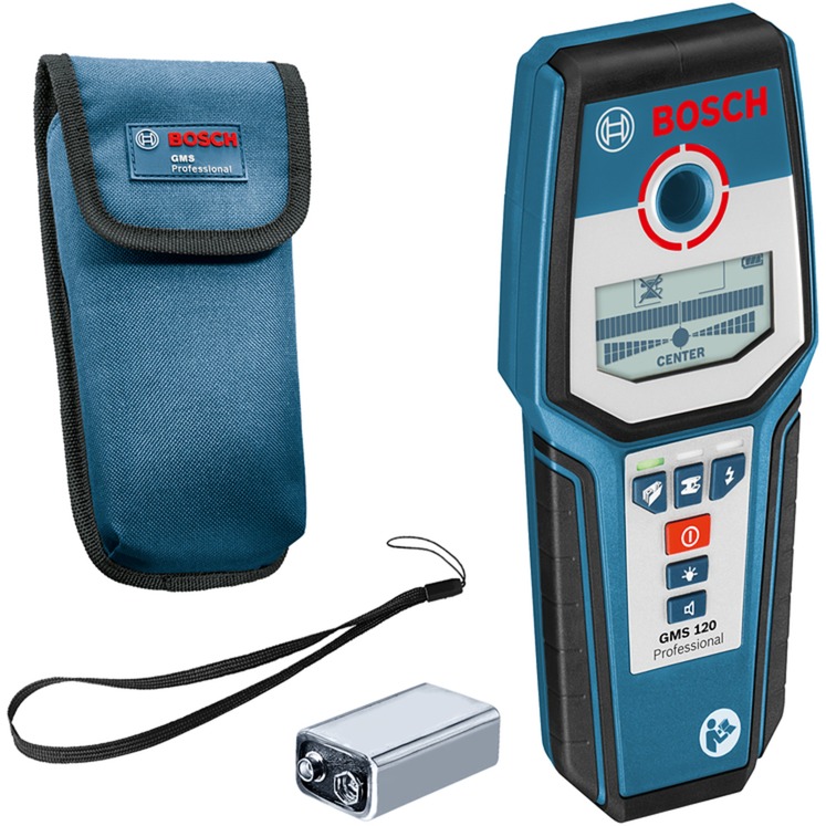 Multidetektor GMS 120 Professional, Ortungsgerät von Bosch