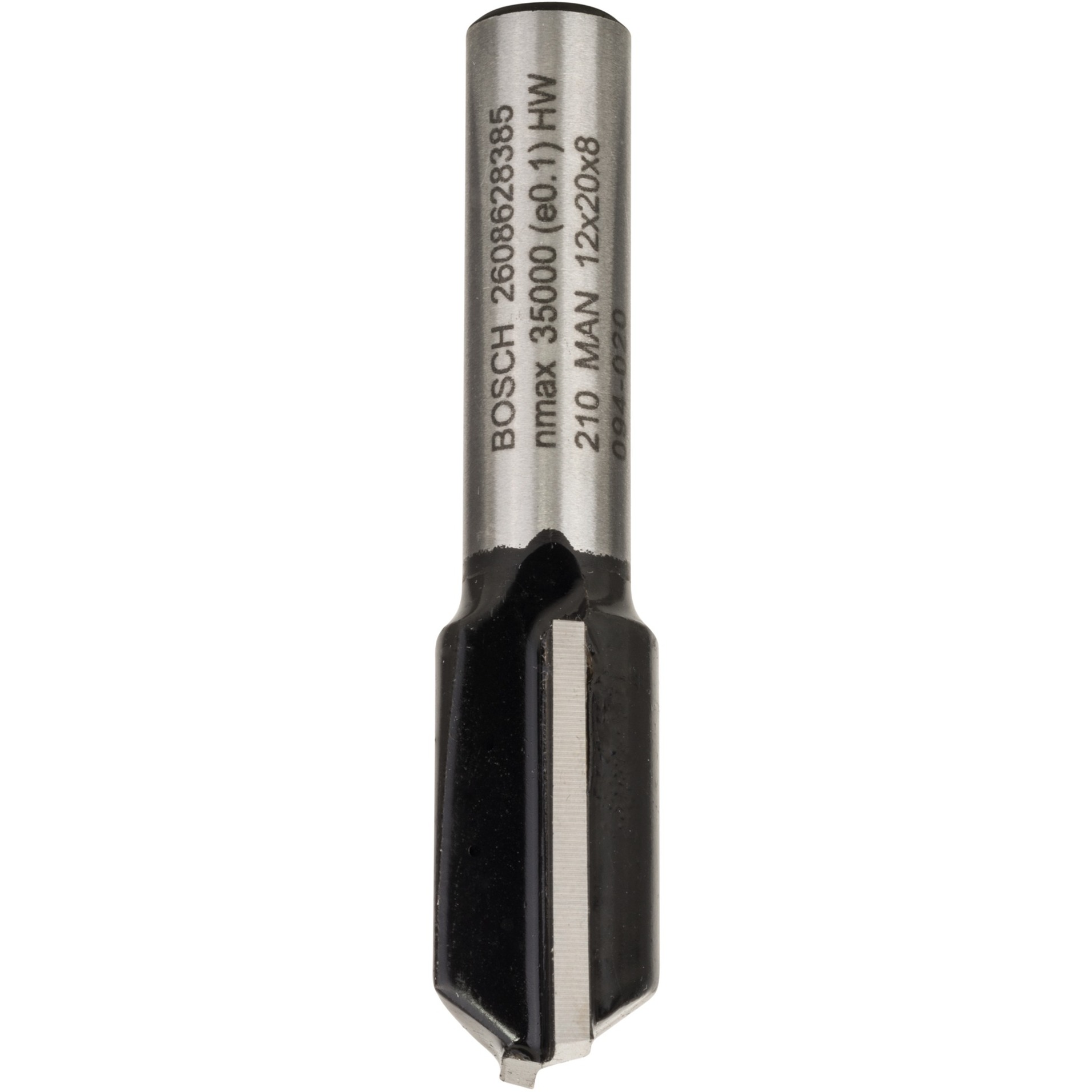 Nutfräser Standard for Wood, Ø 12mm, Arbeitslänge 19,6mm Nutfräser Standard for Wood, Ø 12mm, Arbeitslänge 19,6mm von Bosch