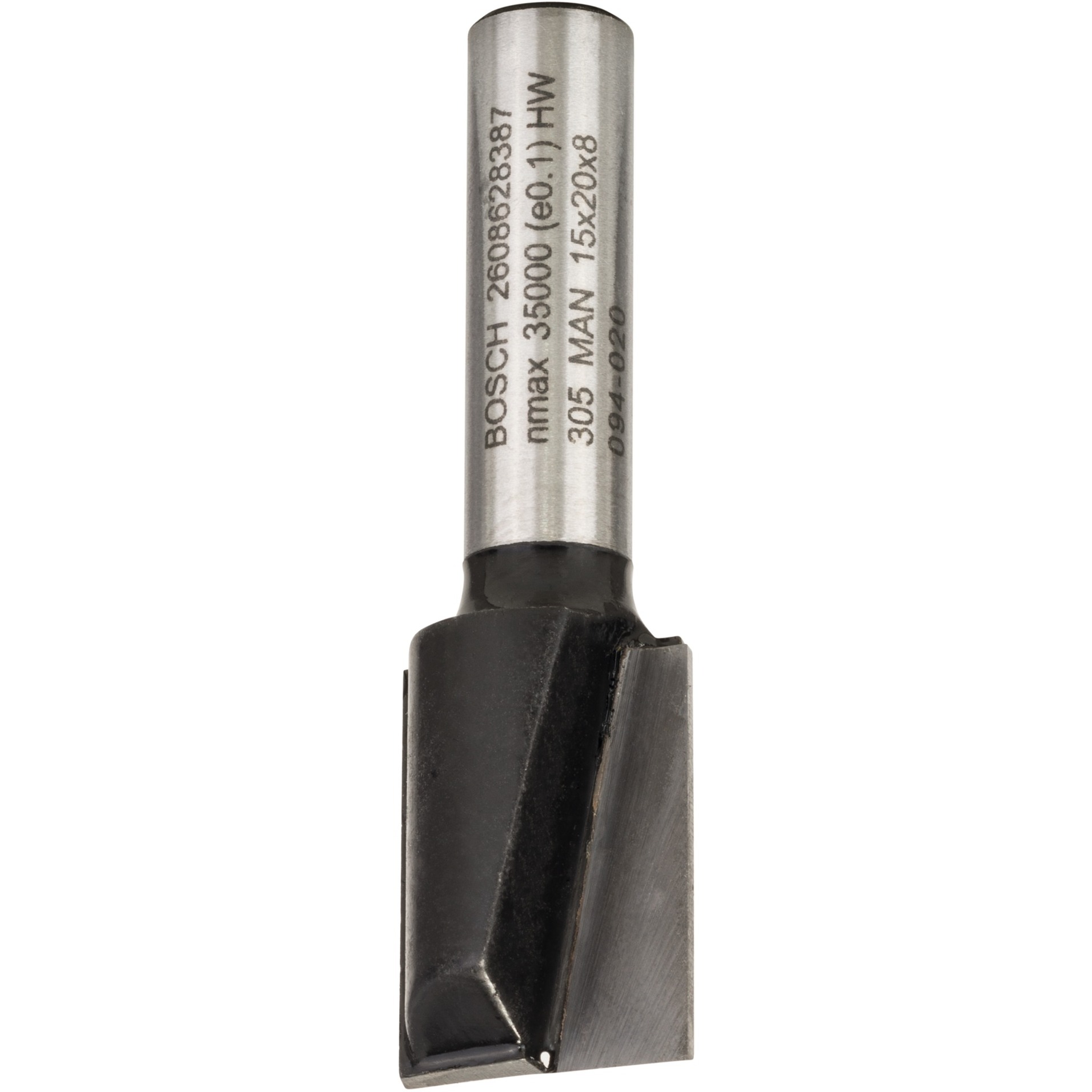 Nutfräser Standard for Wood, Ø 15mm, Arbeitslänge 19,6mm Nutfräser Standard for Wood, Ø 15mm, Arbeitslänge 19,6mm von Bosch