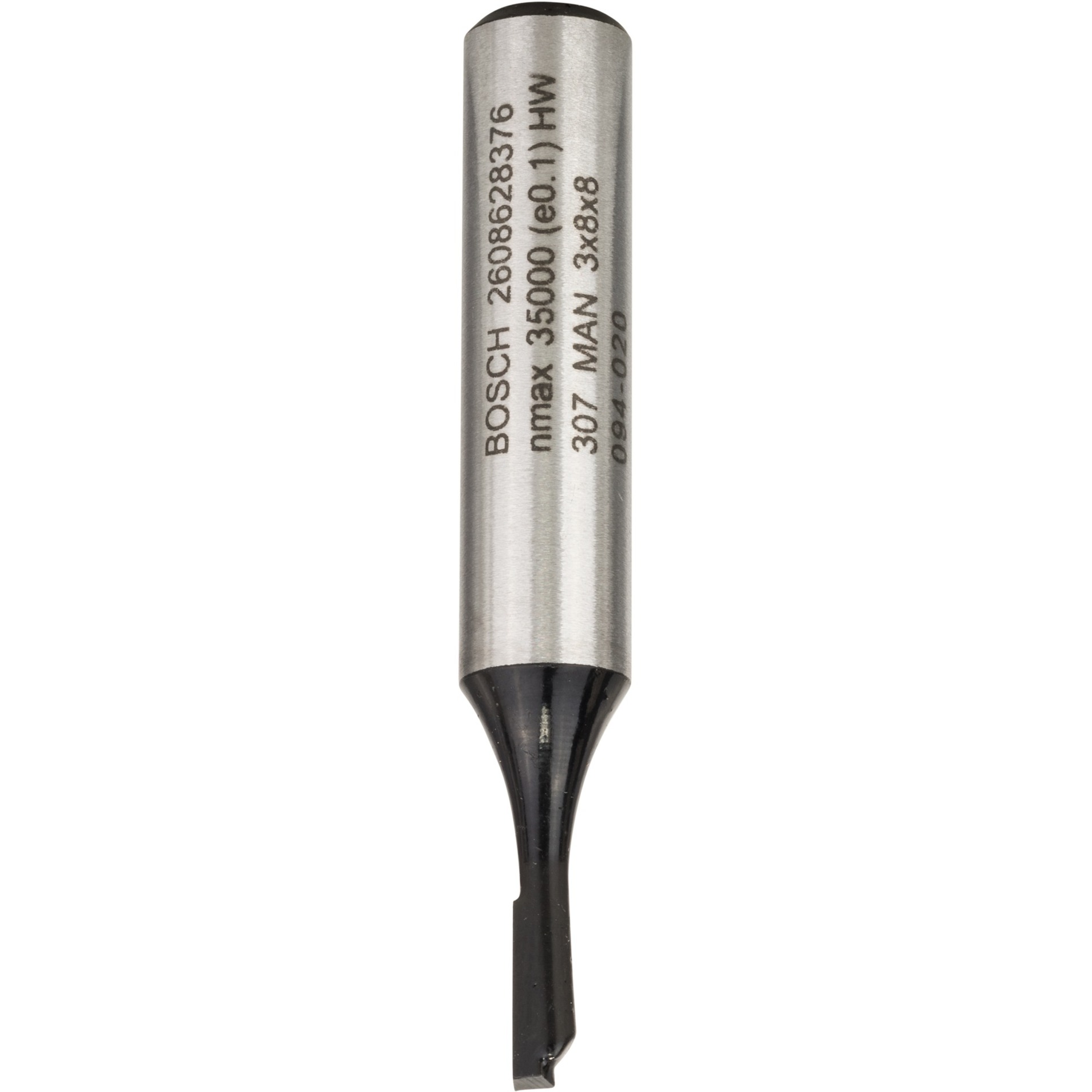 Nutfräser Standard for Wood, Ø 3mm, Arbeitslänge 8mm Nutfräser Standard for Wood, Ø 3mm, Arbeitslänge 8mm von Bosch