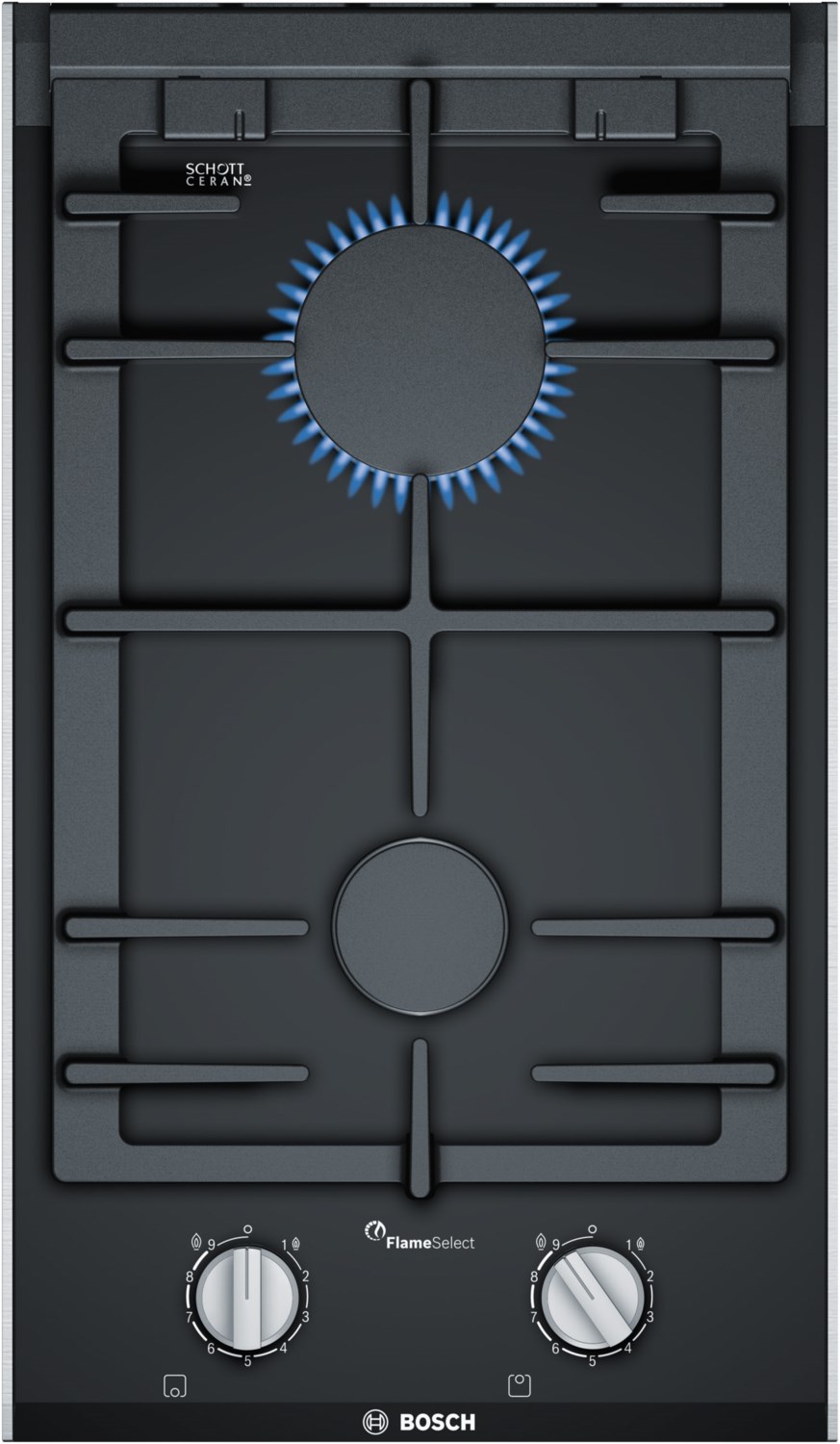 PRB3A6B70D Gas-Einbaukochmulde schwarz PRB3A6B70D Gas-Einbaukochmulde schwarz von Bosch