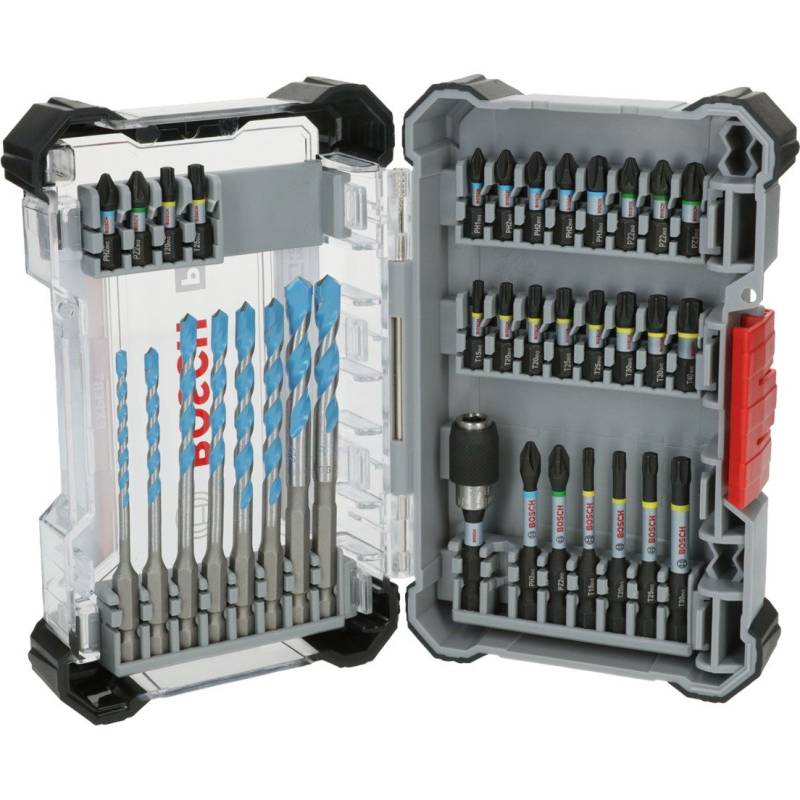 PRO Impact Mixed Bit-Set, 35-teilig, Bohrer- & Bit-Satz von Bosch