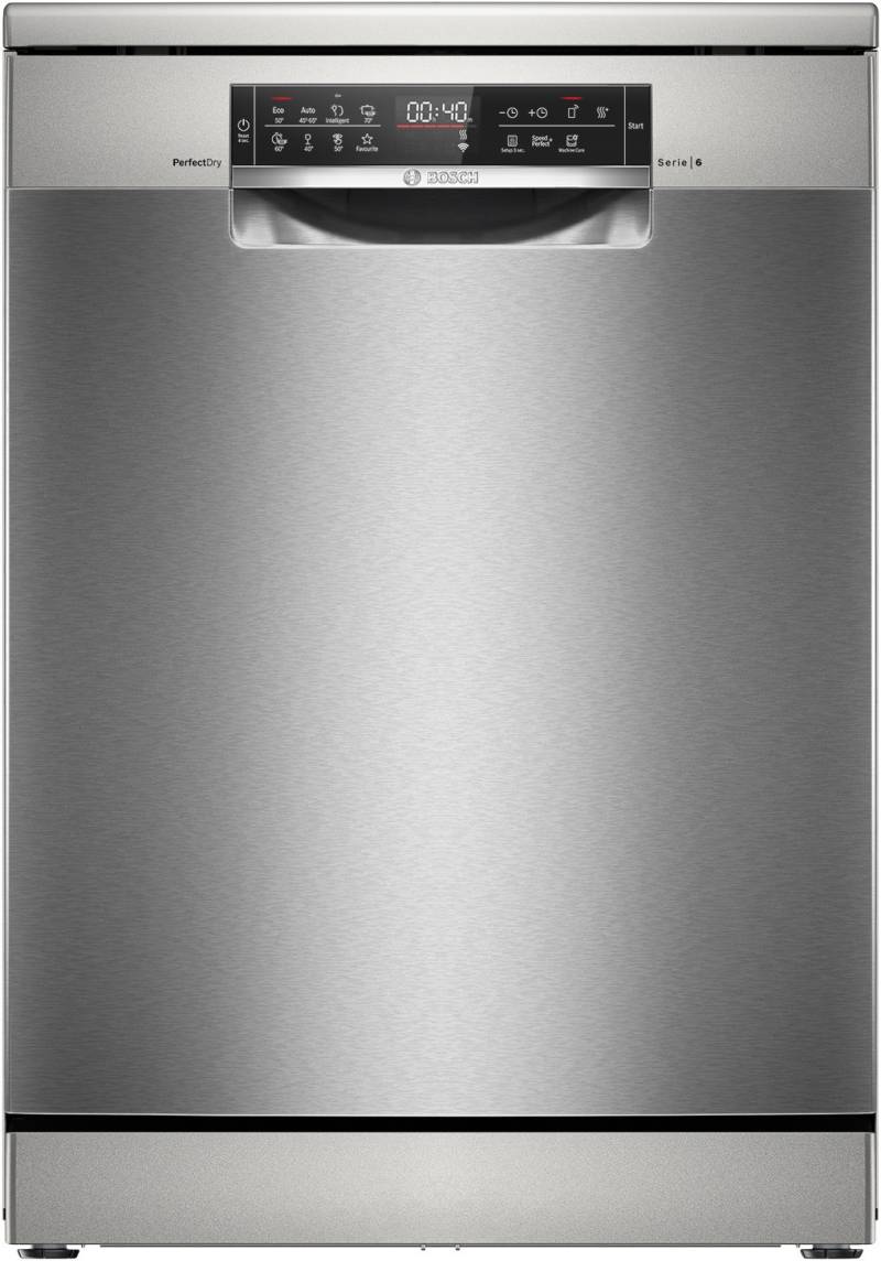 SMS6ZCI16E Stand-Geschirrspüler 60 cm silver inox / B von Bosch