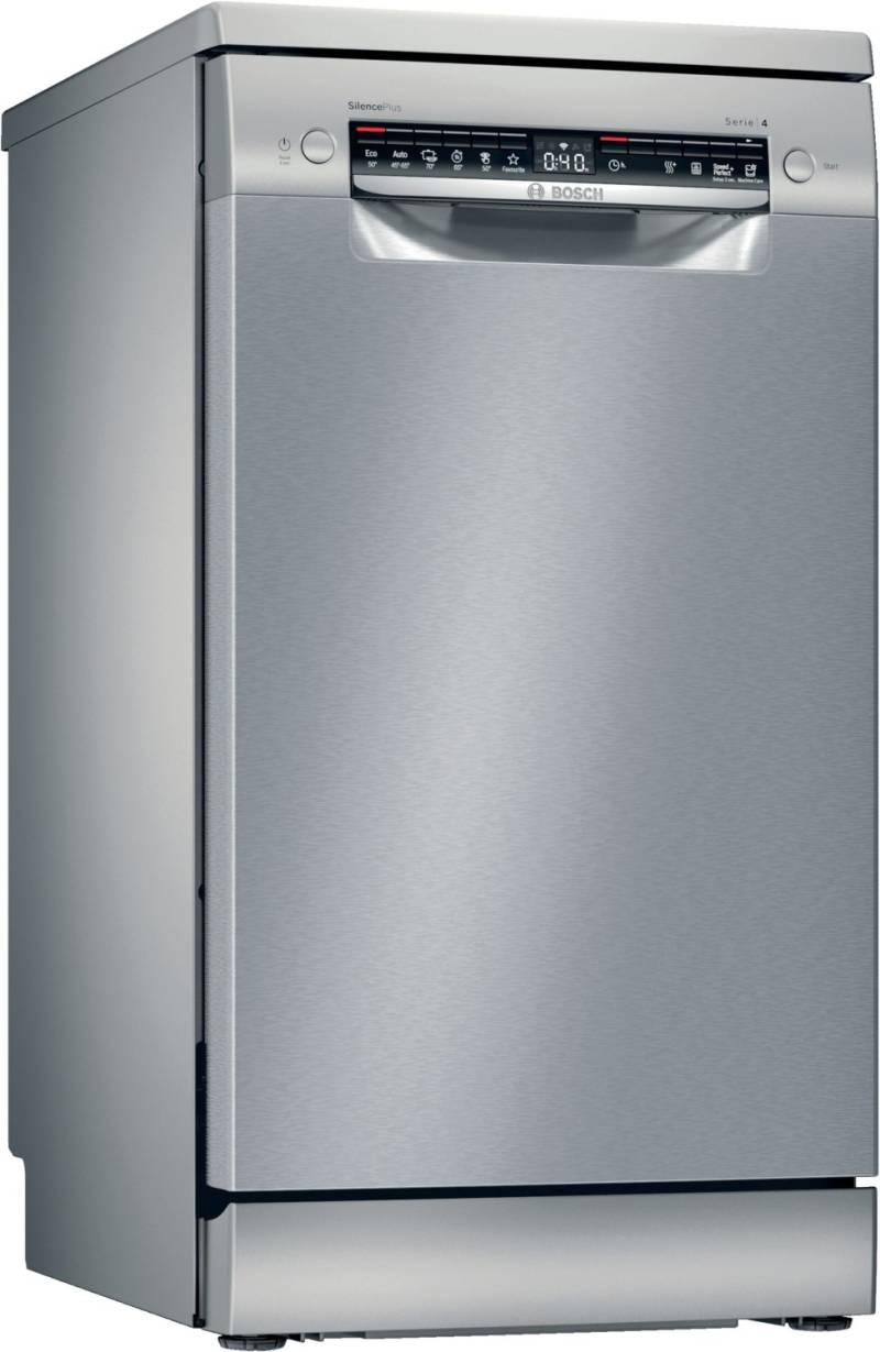SRS4HMI61E Stand-Geschirrspüler 45 cm silber / E von Bosch