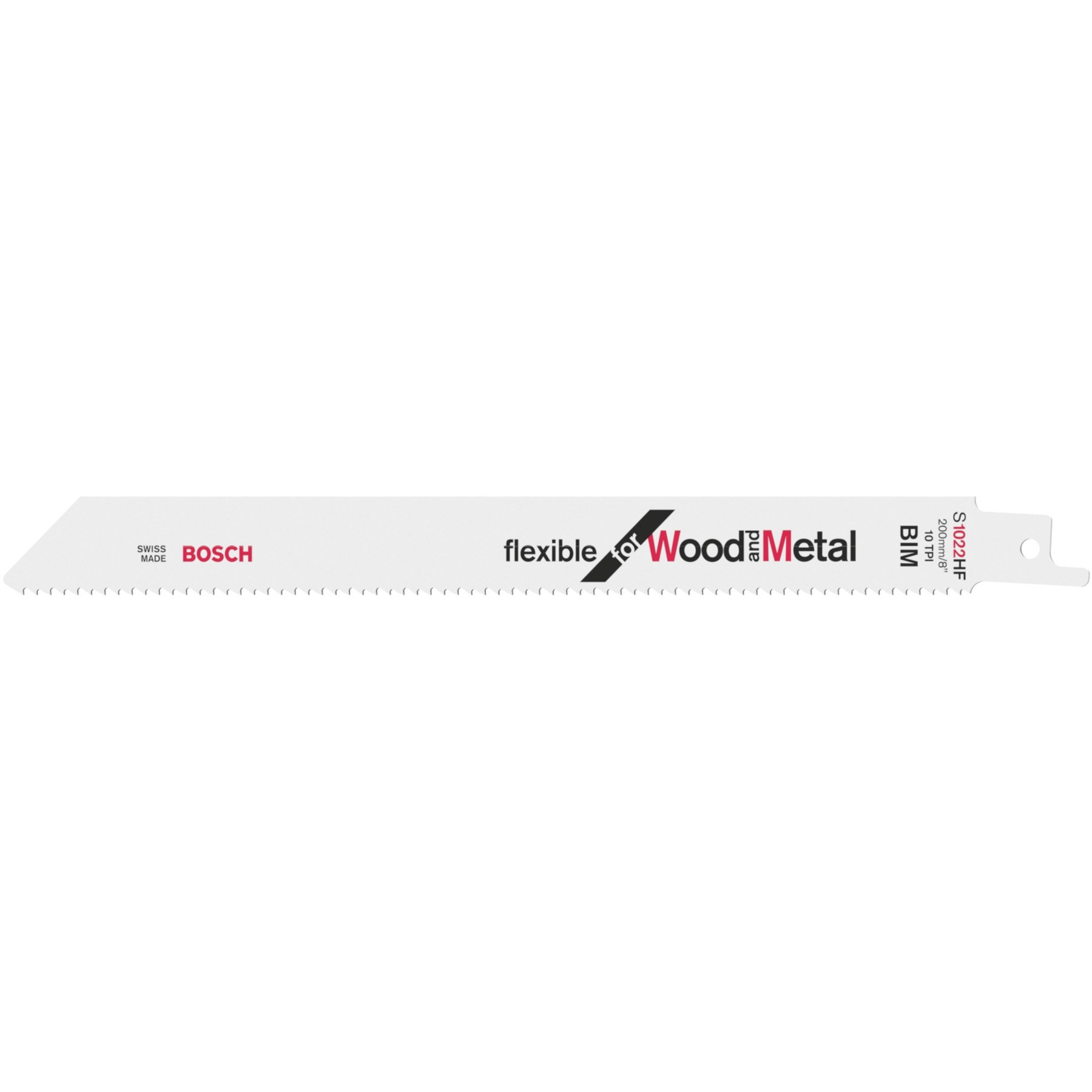 Säbelsägeblatt S 1022 HF Flexible for Wood and Metal, 100 Stück von Bosch