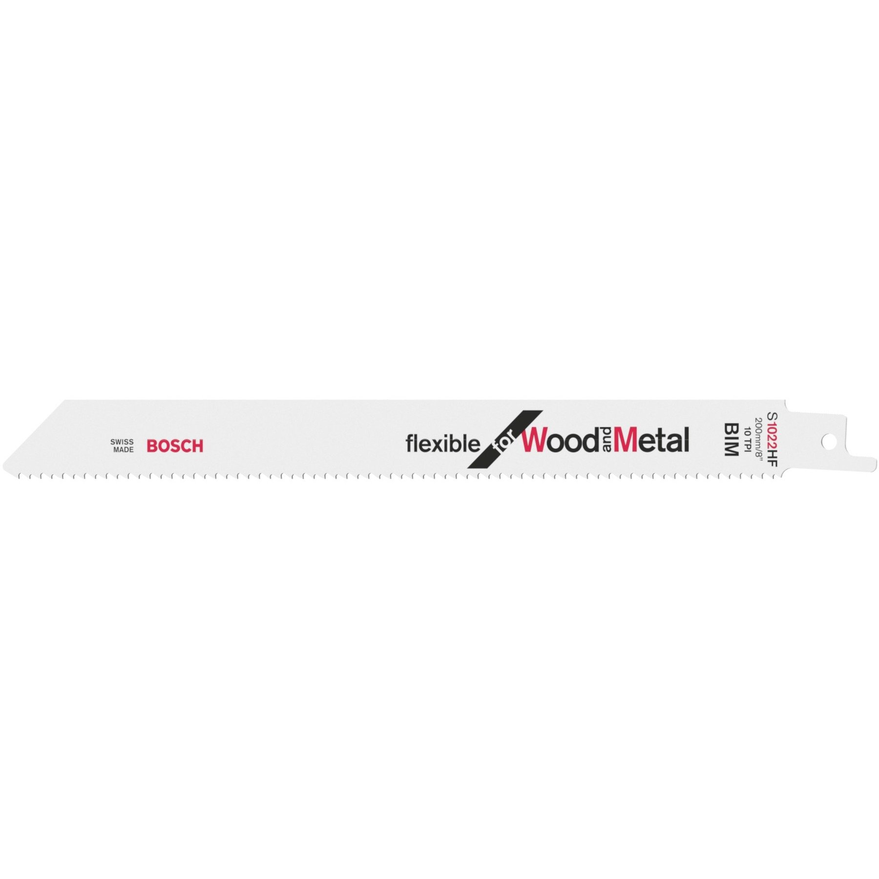 Säbelsägeblatt S 1022 HF Flexible for Wood and Metal, 100 Stück Säbelsägeblatt S 1022 HF Flexible for Wood and Metal, 100 Stück von Bosch