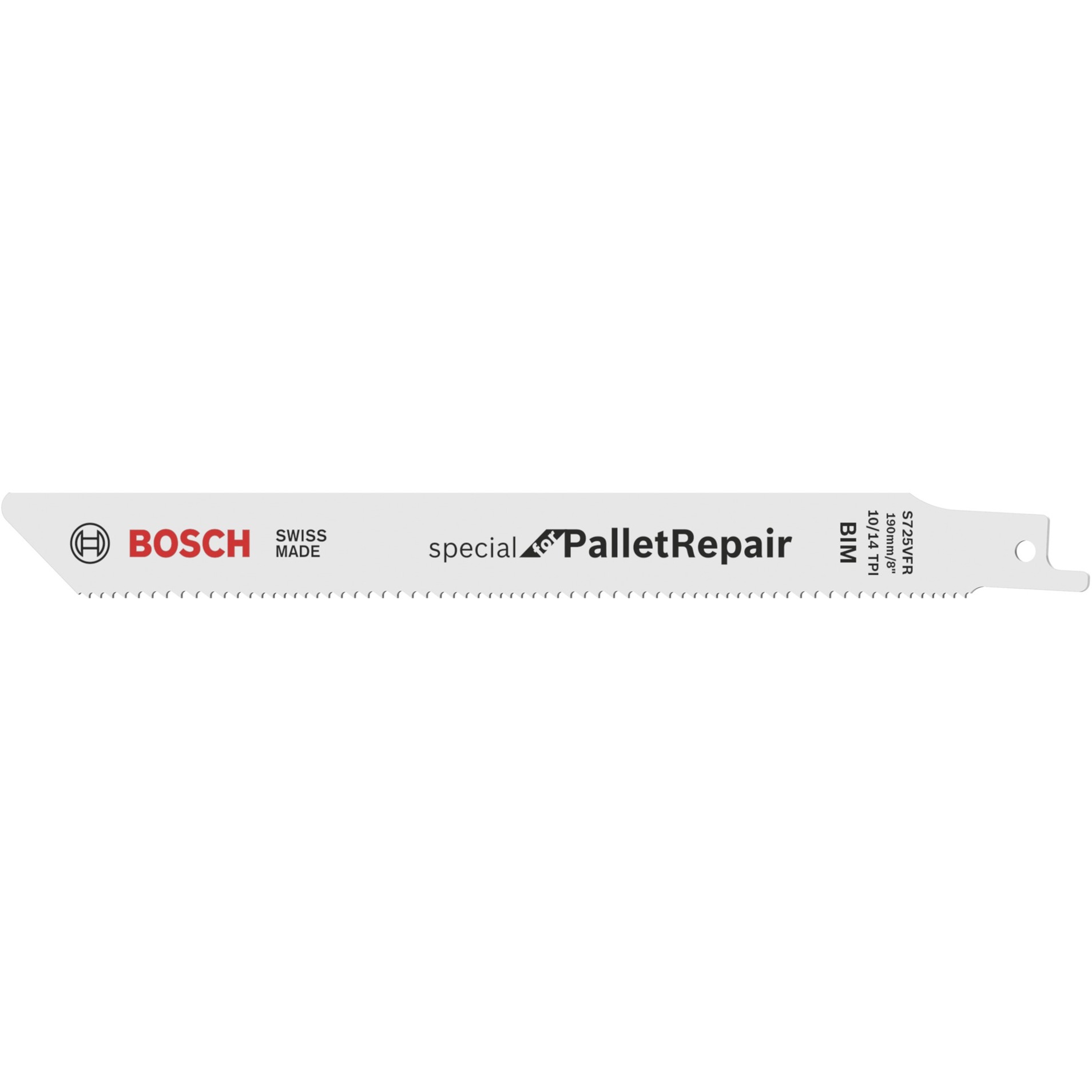 Säbelsägeblatt S 725 VFR Special for Pallet Repair, 100 Stück von Bosch