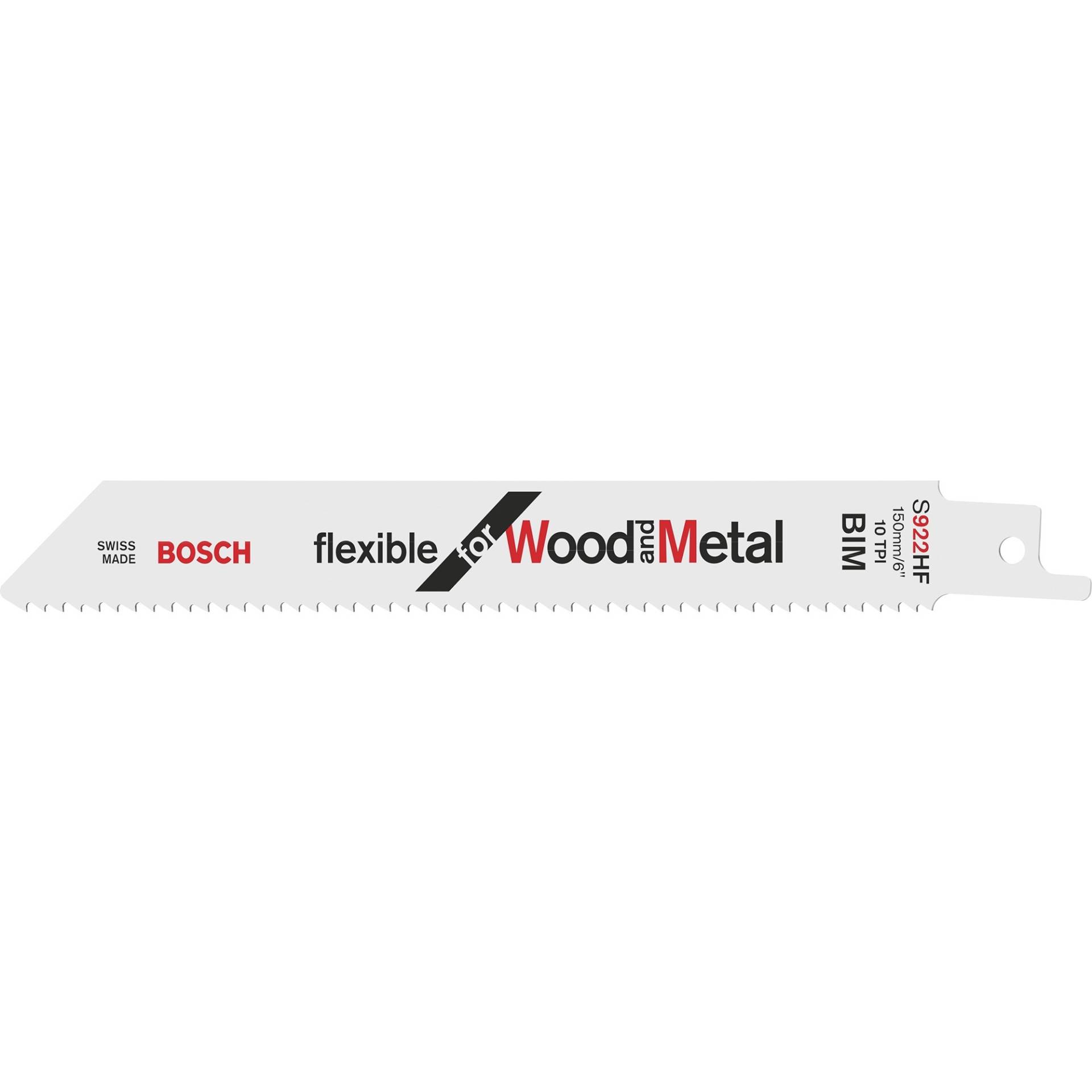 Säbelsägeblatt S 922 HF Flexible for Wood and Metal, 2 Stück von Bosch