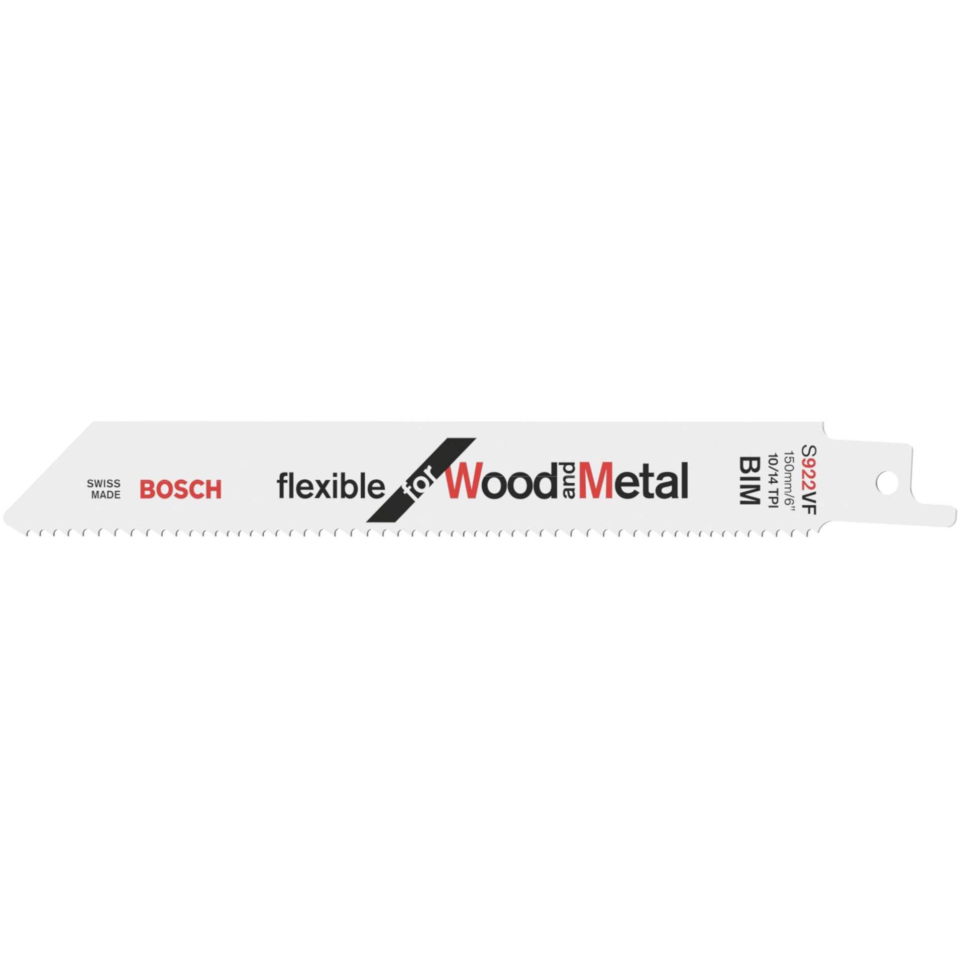 Säbelsägeblatt S 922 VF Flexible for Wood and Metal, 25 Stück Säbelsägeblatt S 922 VF Flexible for Wood and Metal, 25 Stück von Bosch