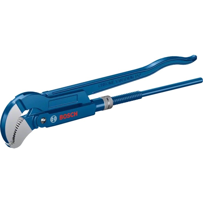 Sanitär-Eckrohrzange 45° Professional 420mm, S-Maul, Rohr- / Wasserpumpen-Zange Sanitär-Eckrohrzange 45° Professional 420mm, S-Maul, Rohr- / Wasserpumpen-Zange von Bosch