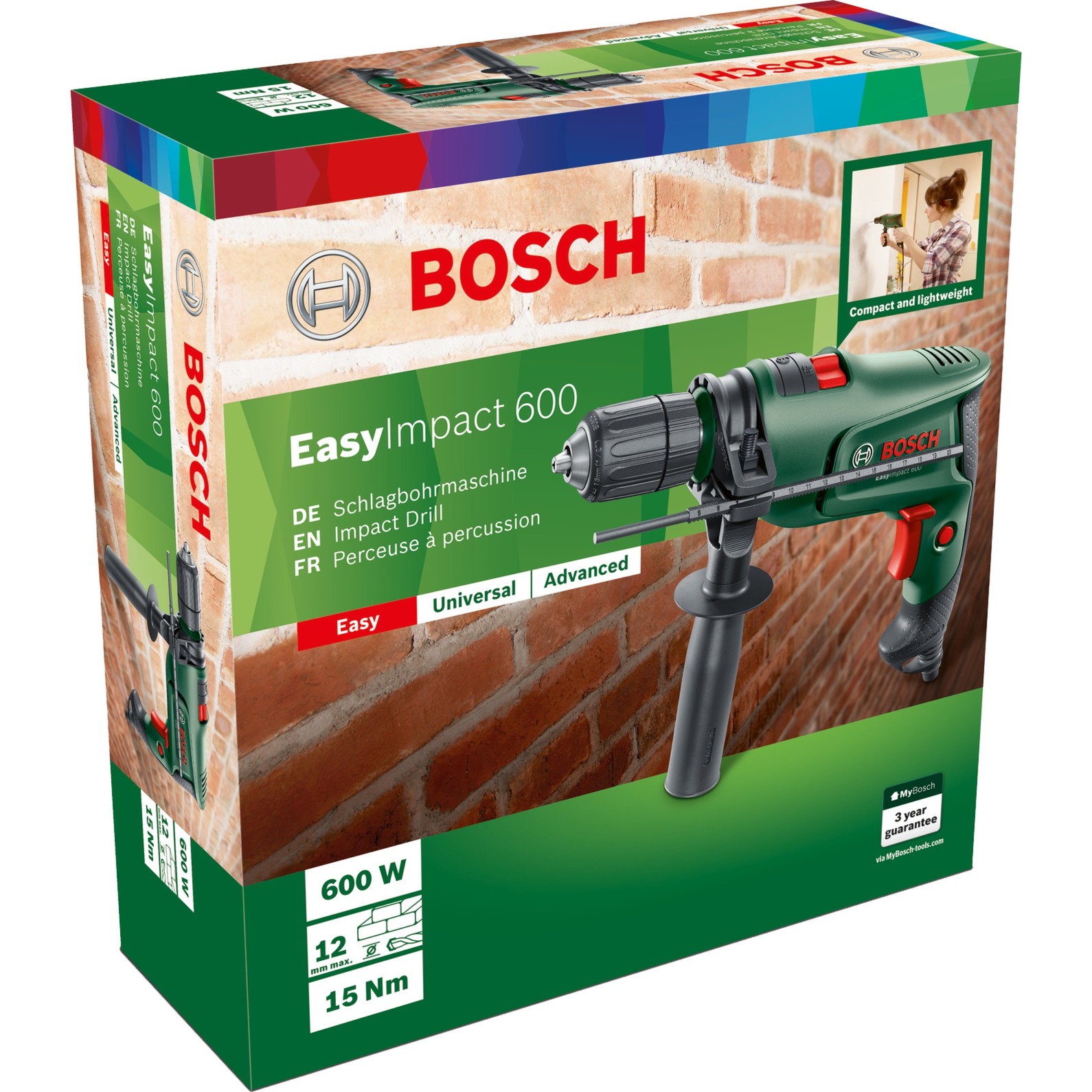 Schlagbohrmaschine EasyImpact 600 von Bosch