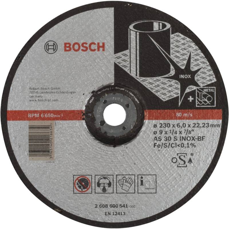 Schruppscheibe Expert for Inox, Ø 230mm, Schleifscheibe von Bosch
