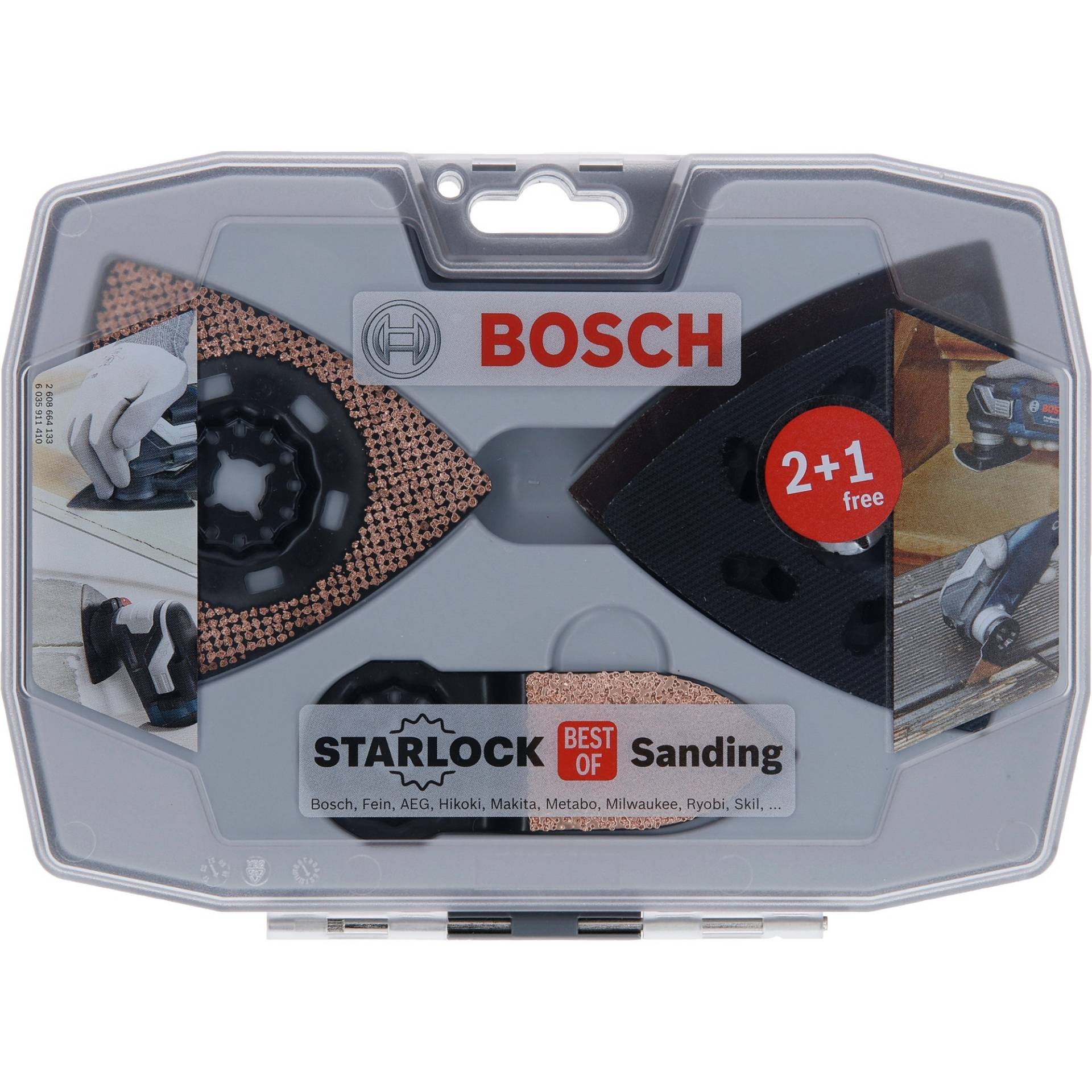 Starlock Best of Sanding Set, 3-teilig von Bosch