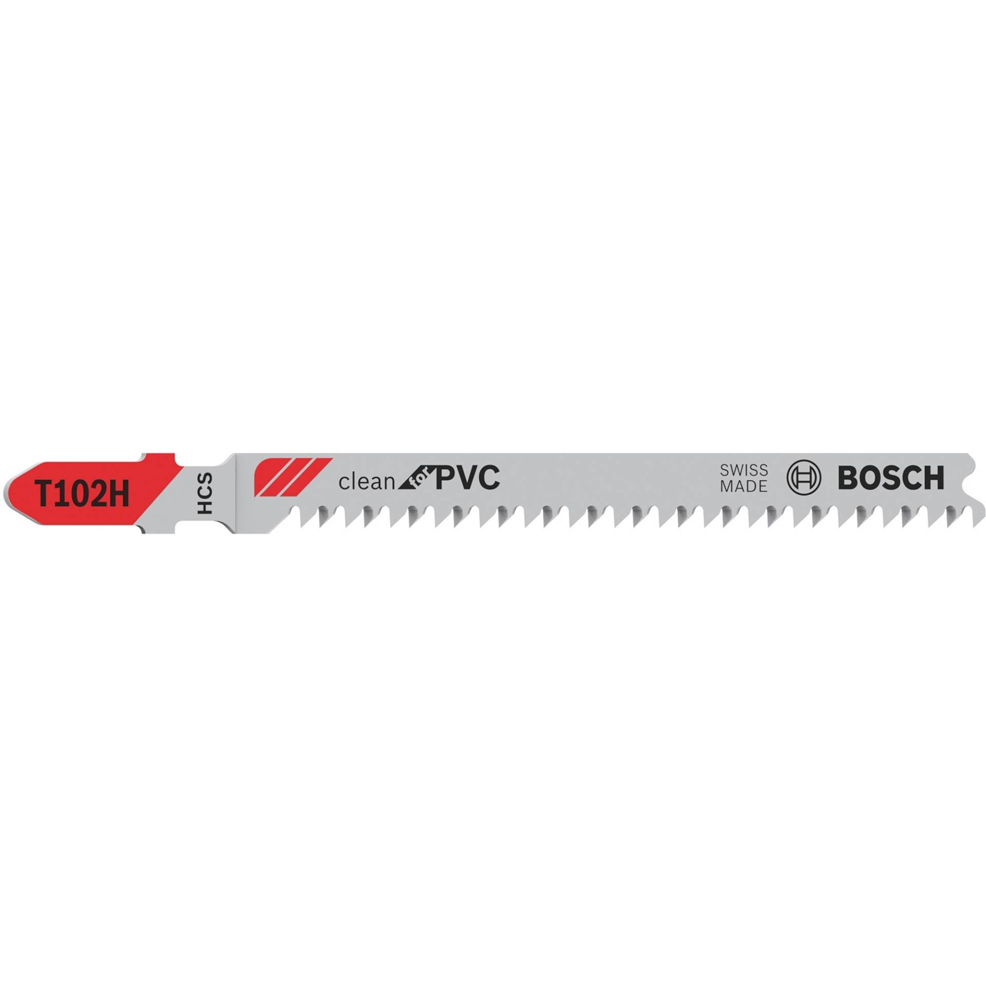Stichsägeblatt T 102 H Clean for PVC, 100mm von Bosch