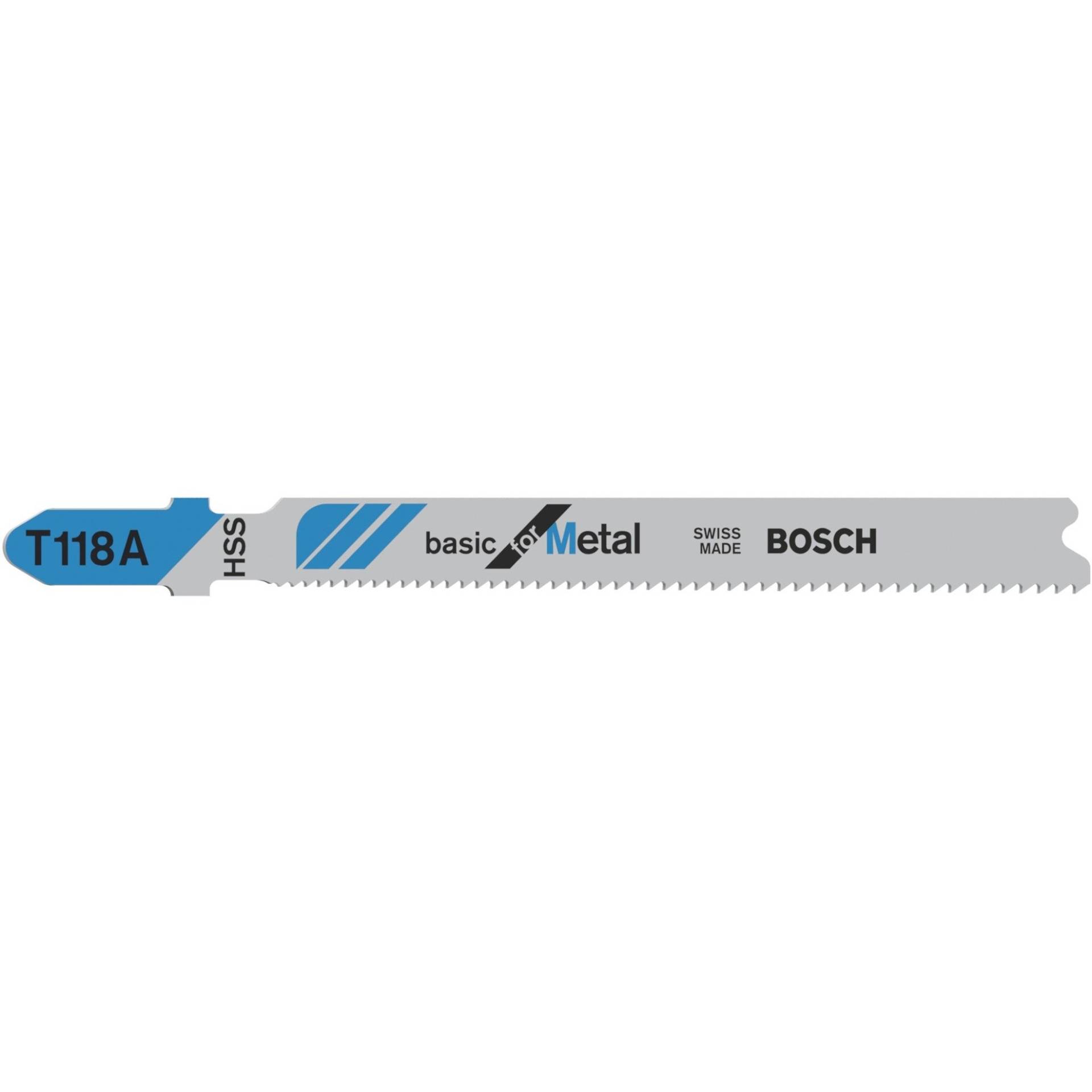 Stichsägeblatt T 118 A Basic for Metal, 92mm von Bosch