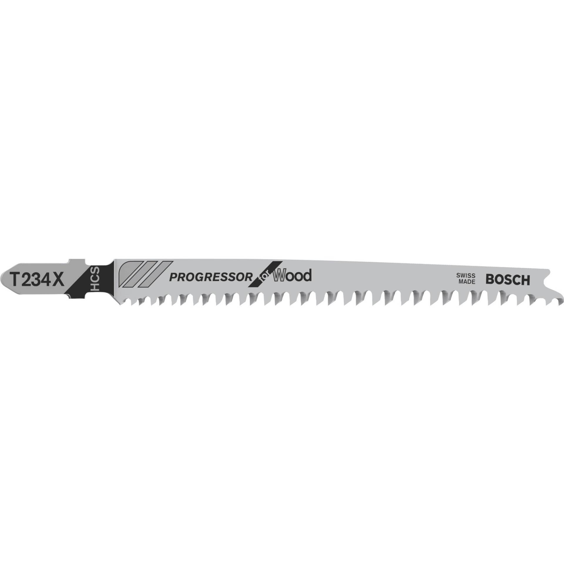 Stichsägeblatt T 234 X Progressor for Wood, 117mm Stichsägeblatt T 234 X Progressor for Wood, 117mm von Bosch