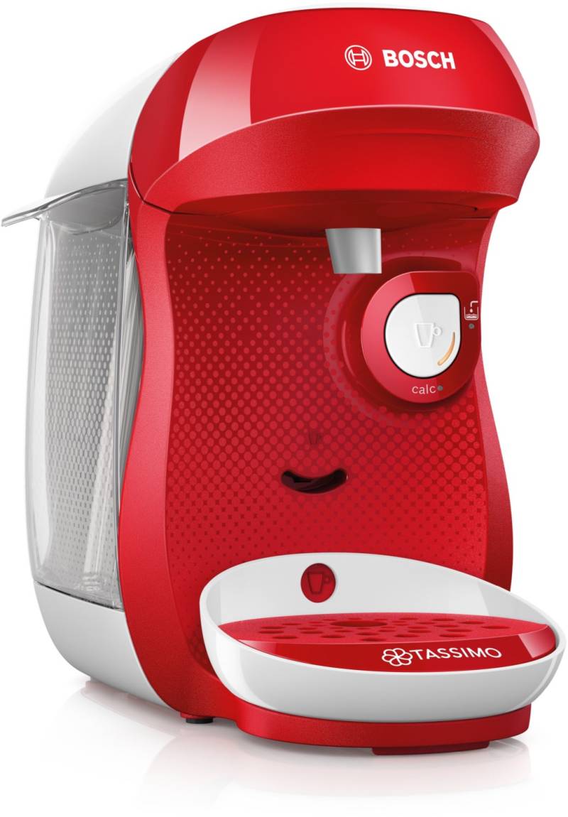TAS1006 Tassimo Happy Multi-Getränke-Automat Bright Red von Bosch
