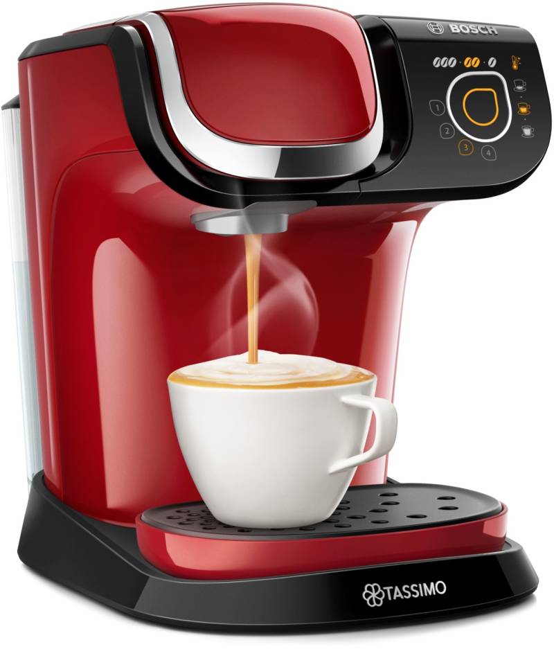 TAS6503 Tassimo My Way 2 Kapsel-Automat rot von Bosch