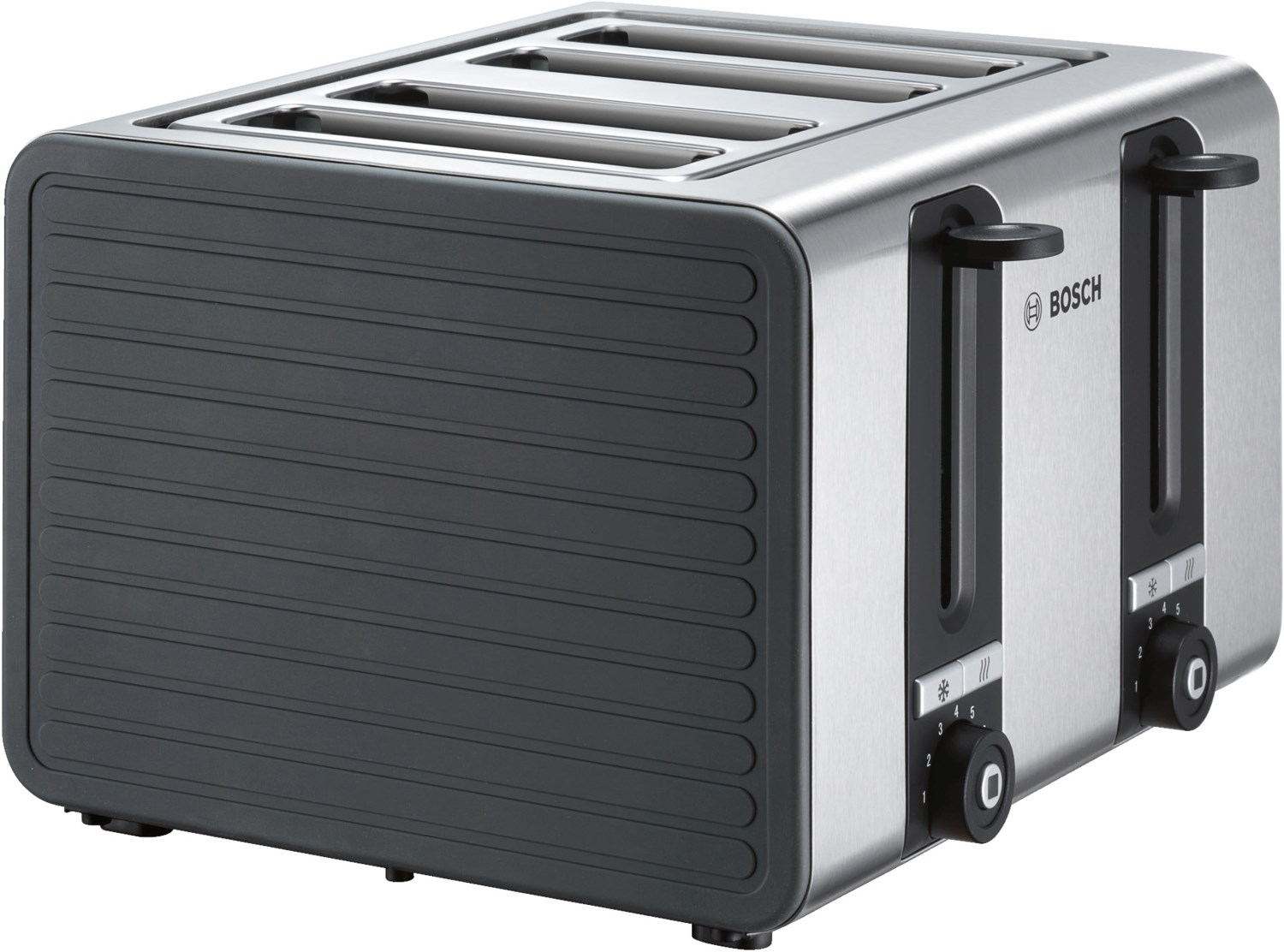 TAT7S45 4-Schlitz Toaster grau/schwarz TAT7S45 4-Schlitz Toaster grau/schwarz von Bosch