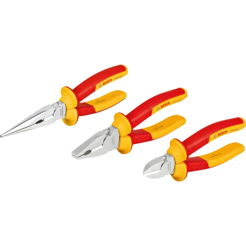 VDE Zangen-Set Professional, 3-teilig VDE Zangen-Set Professional, 3-teilig von Bosch