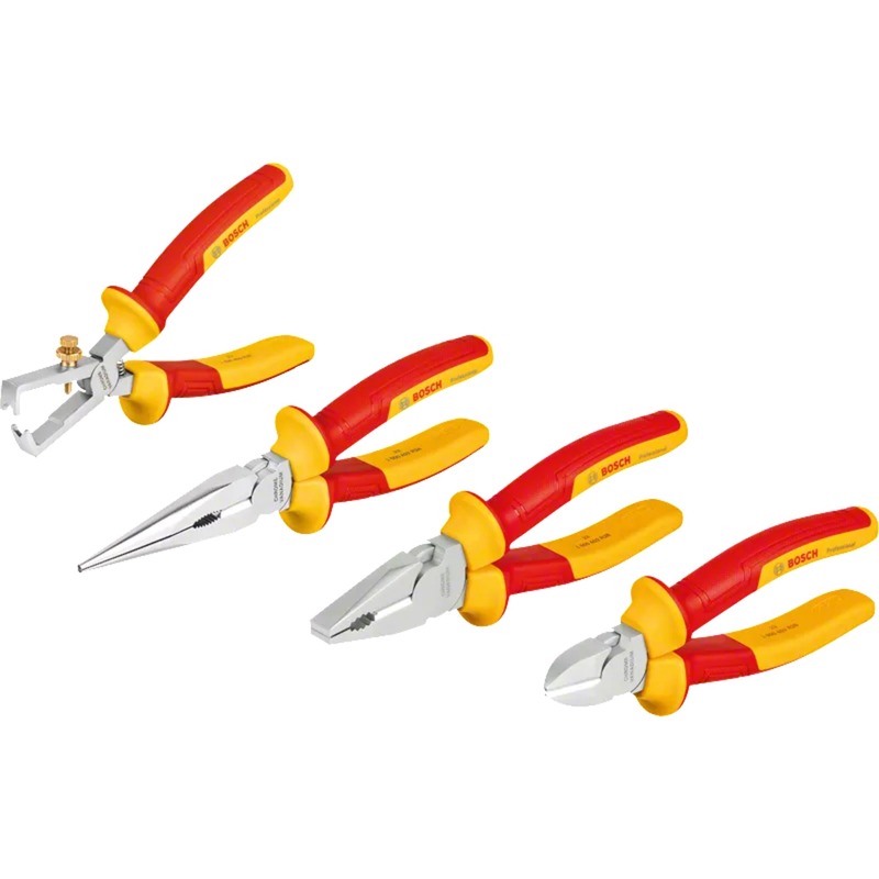VDE Zangen-Set Professional, 4-teilig VDE Zangen-Set Professional, 4-teilig von Bosch