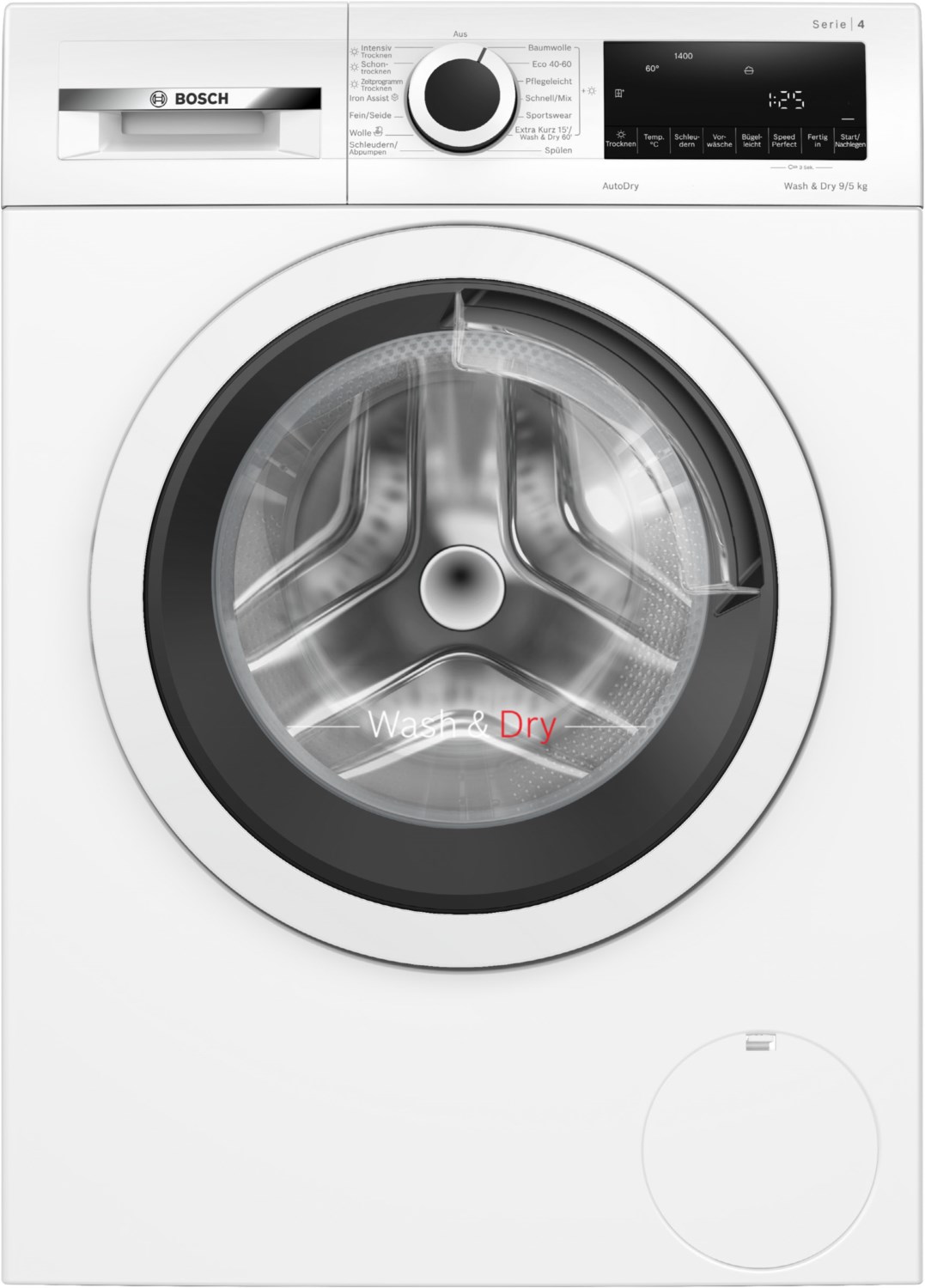 WNA13441 Stand-Waschtrockner weiß von Bosch